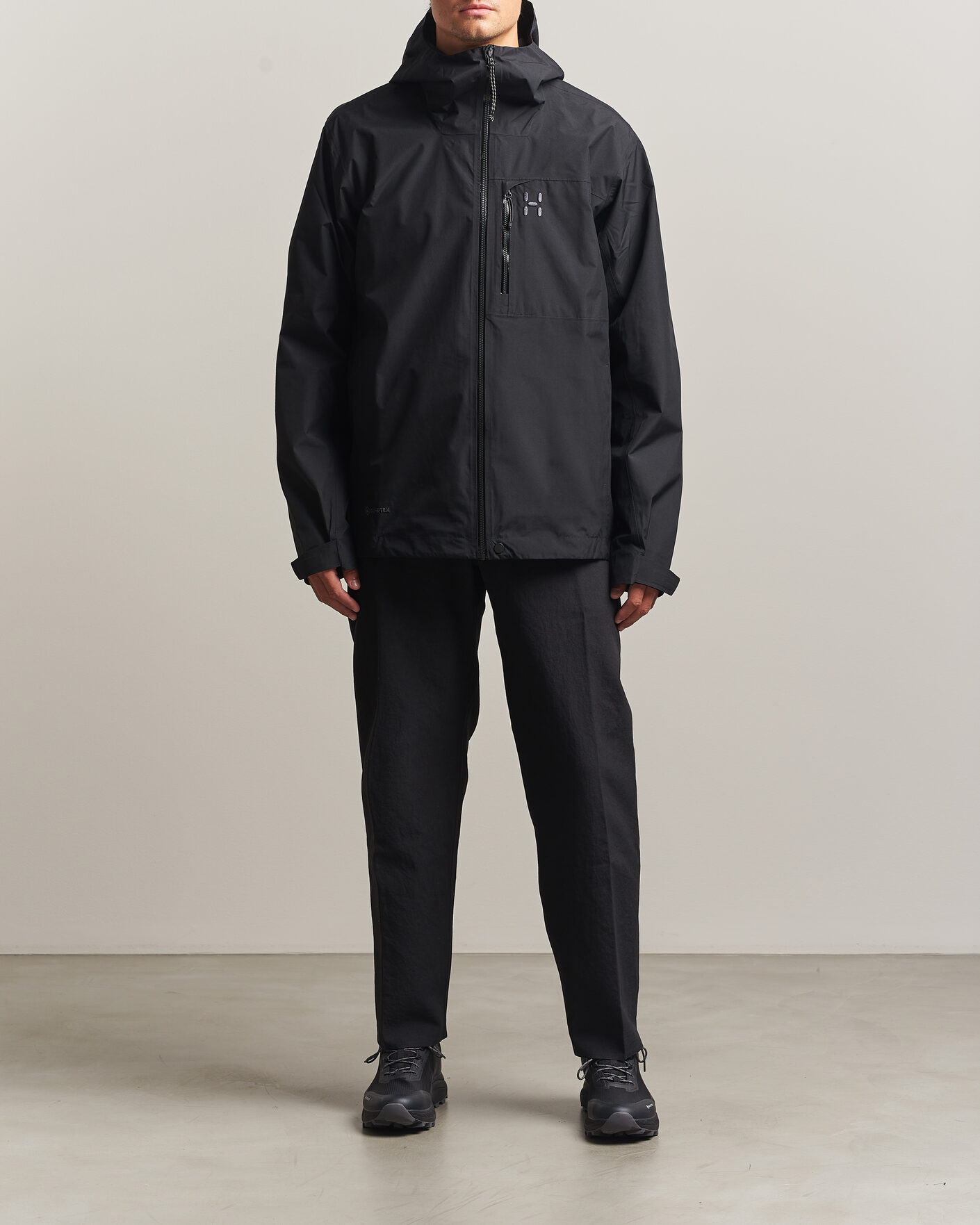Haglöfs Alert GORE-TEX Jacket True Black at CareOfCarl.com