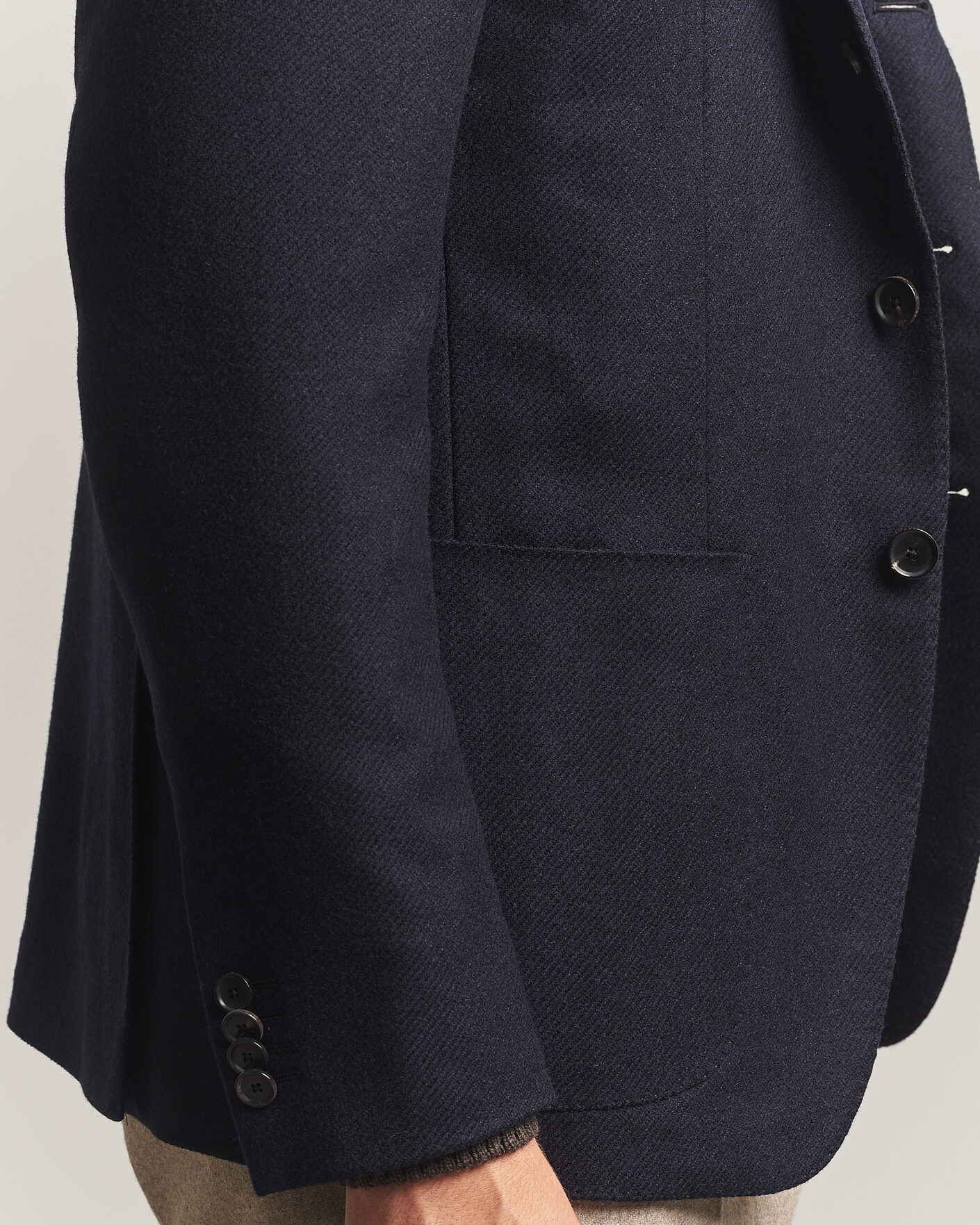 Men | Blazers | Caruso | Aida Wool/Cashmere Blazer Navy