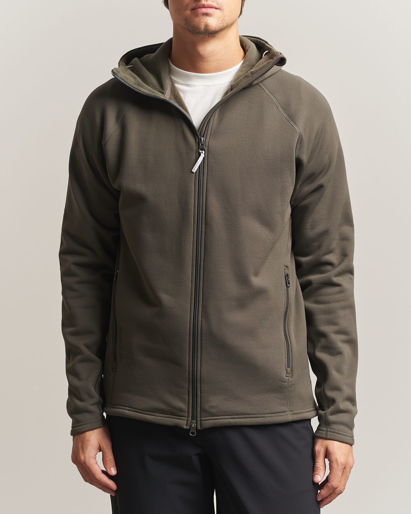 Men | Sweaters & Knitwear | Houdini | Power Up Houdi Baremark Green