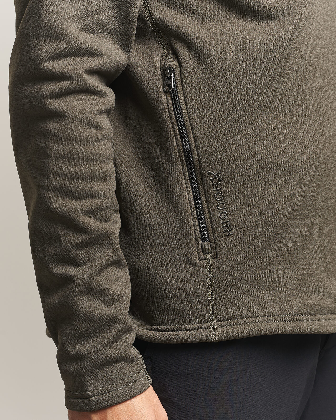 Men | Sweaters & Knitwear | Houdini | Power Up Houdi Baremark Green