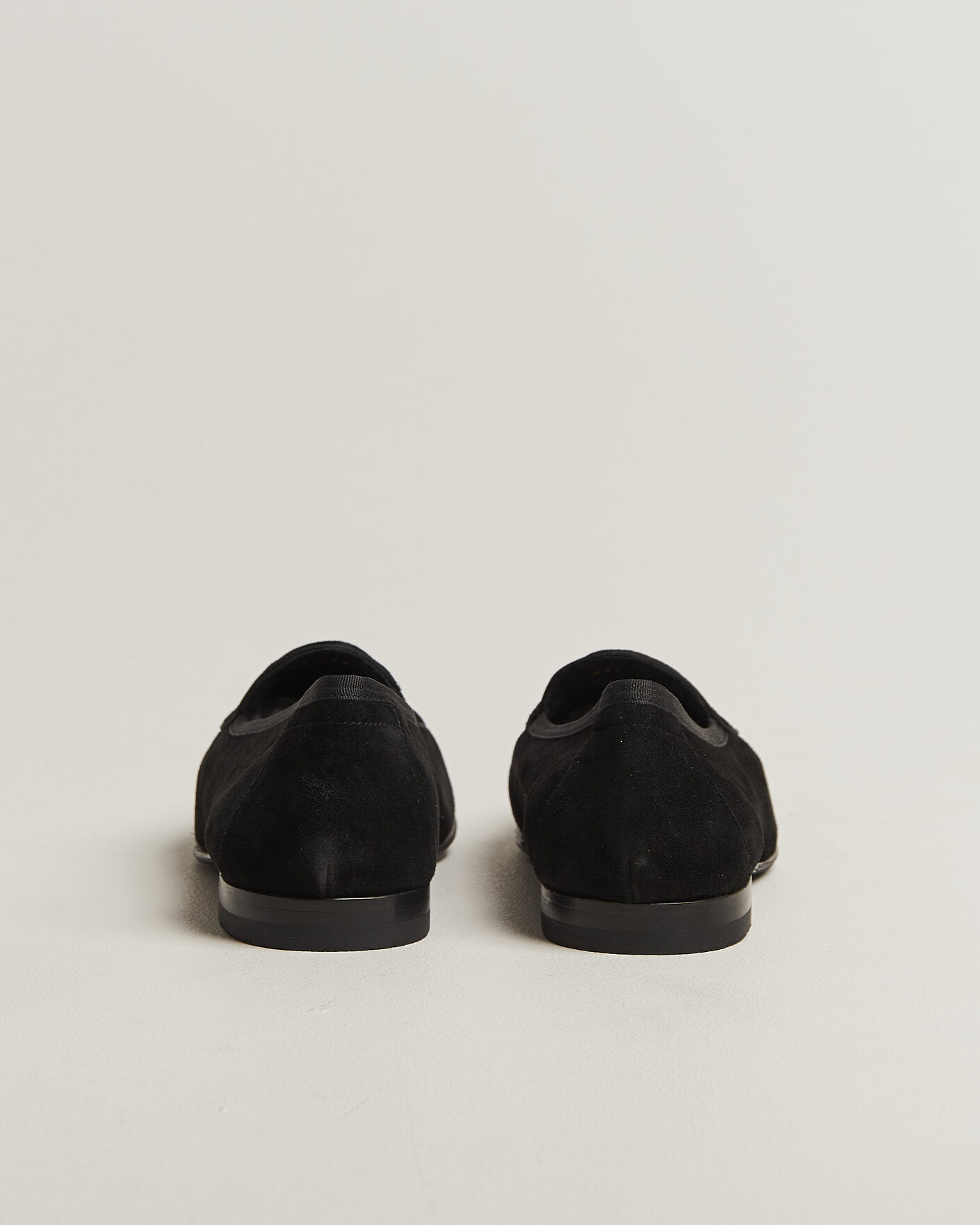 Men | Loafers | Loake 1880 | Belgrave Black Suede Belgian Loafer Black