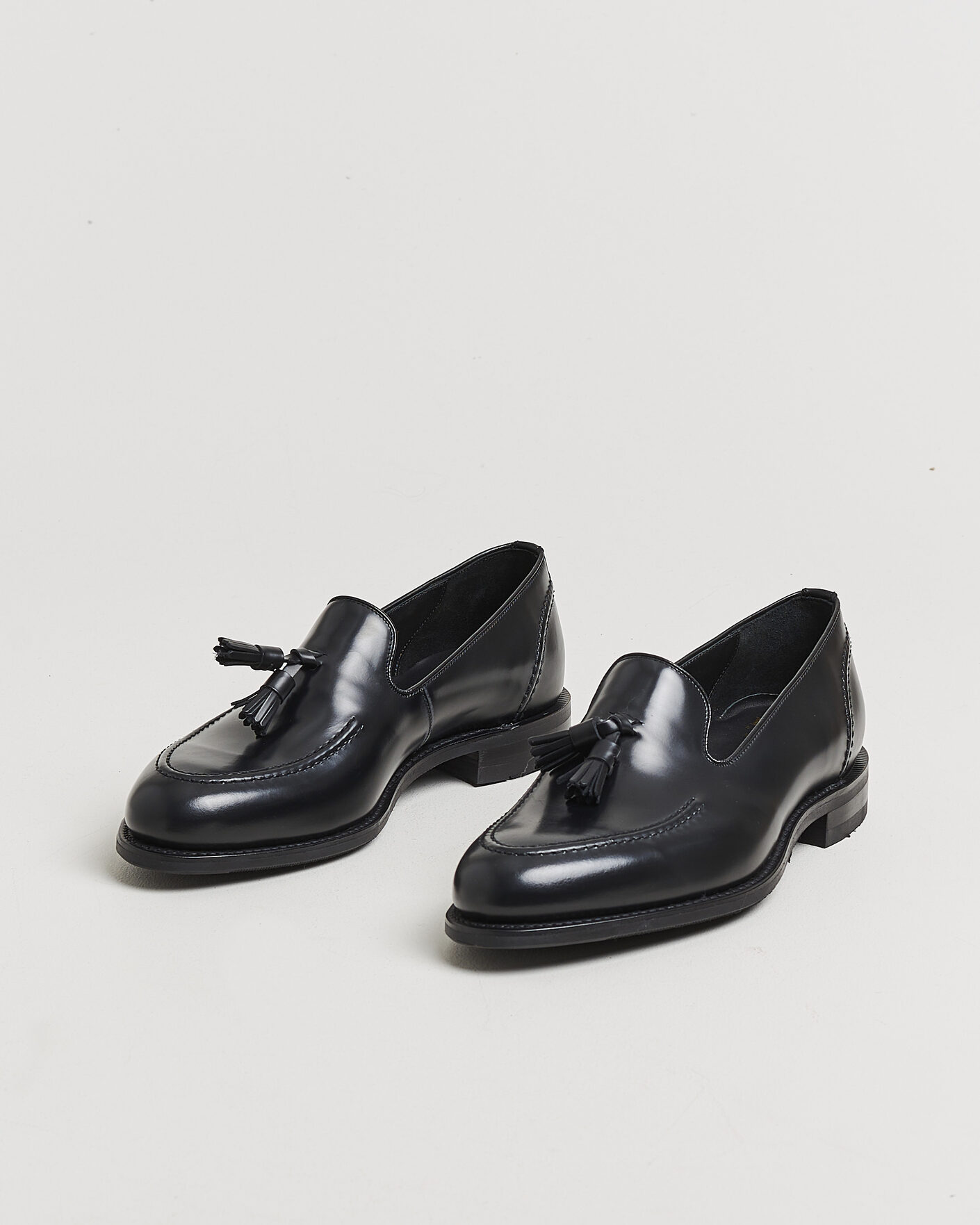 Men | Loafers | Loake 1880 | Brunel Leather Tassel Loafer Black
