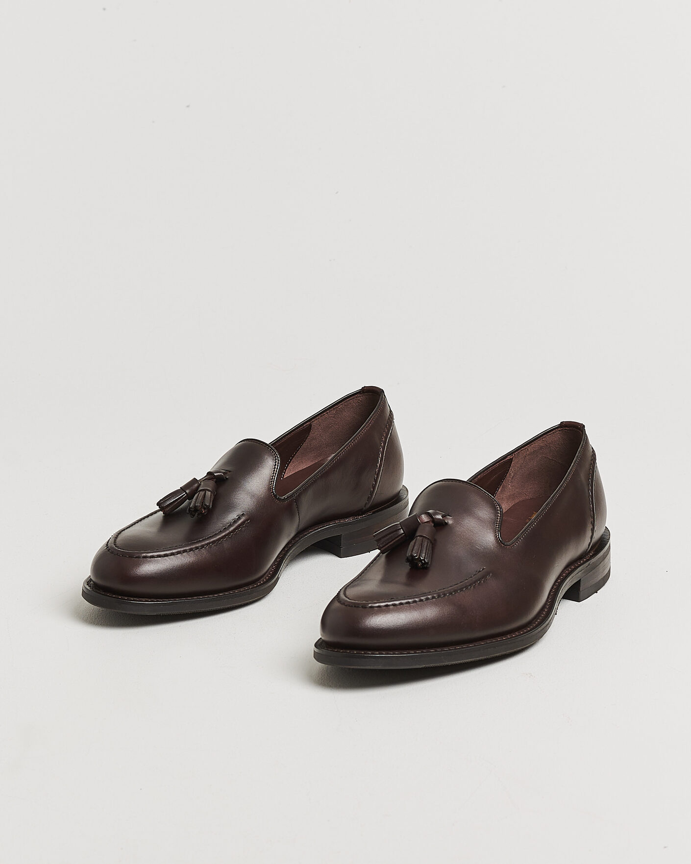 Men | Loafers | Loake 1880 | Brunel Leather Tassel Loafer Dark Brown