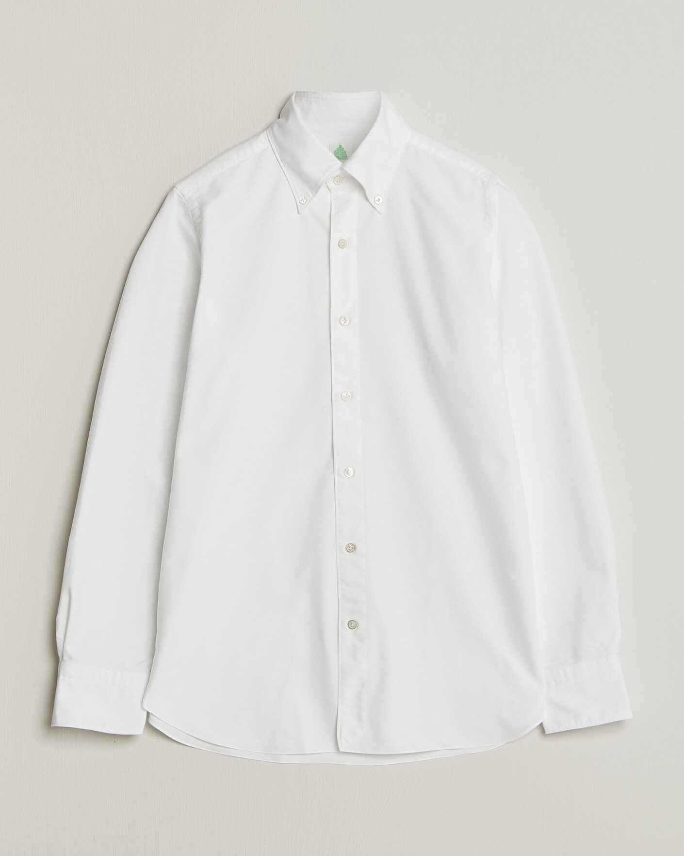Men | Shirts | Finamore Napoli | Gaeta Oxford Button Down Shirt White