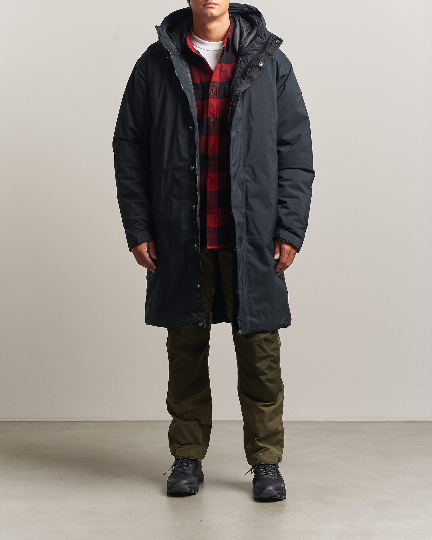 Men | Coats & Jackets | Fjällräven | Övik GORE-TEX Padded Parka Black
