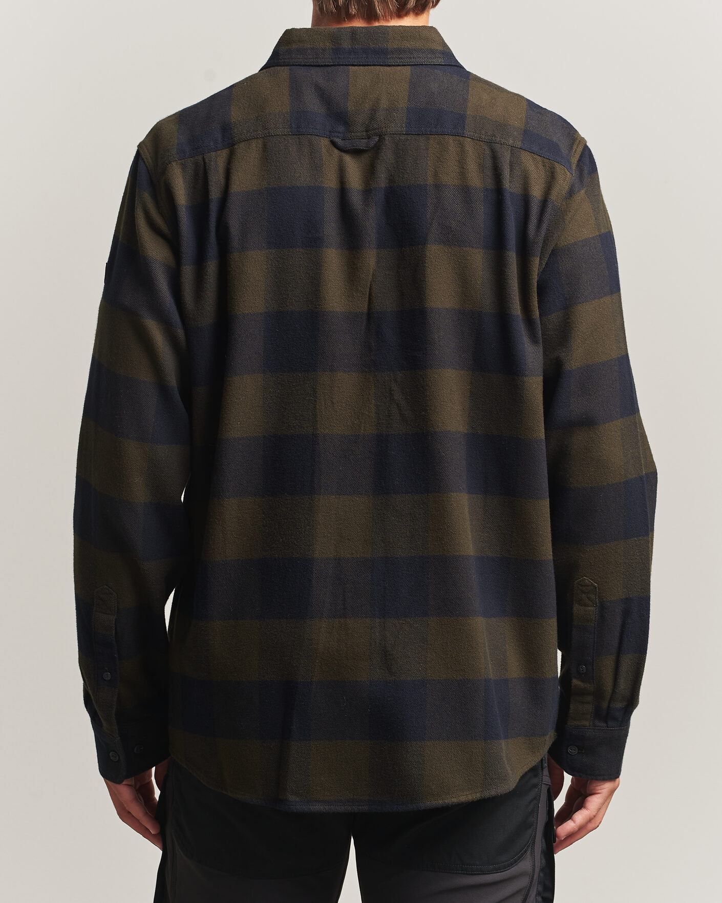 Men | Shirts | Fjällräven | Övik Heavy Flannel Shirt Deep Forest