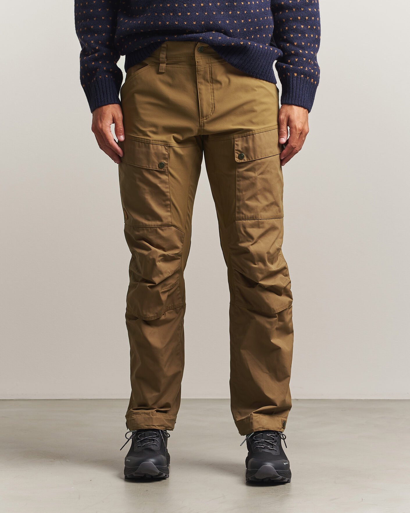 Men | Trousers | Fjällräven | Keb Trousers Wood Brown