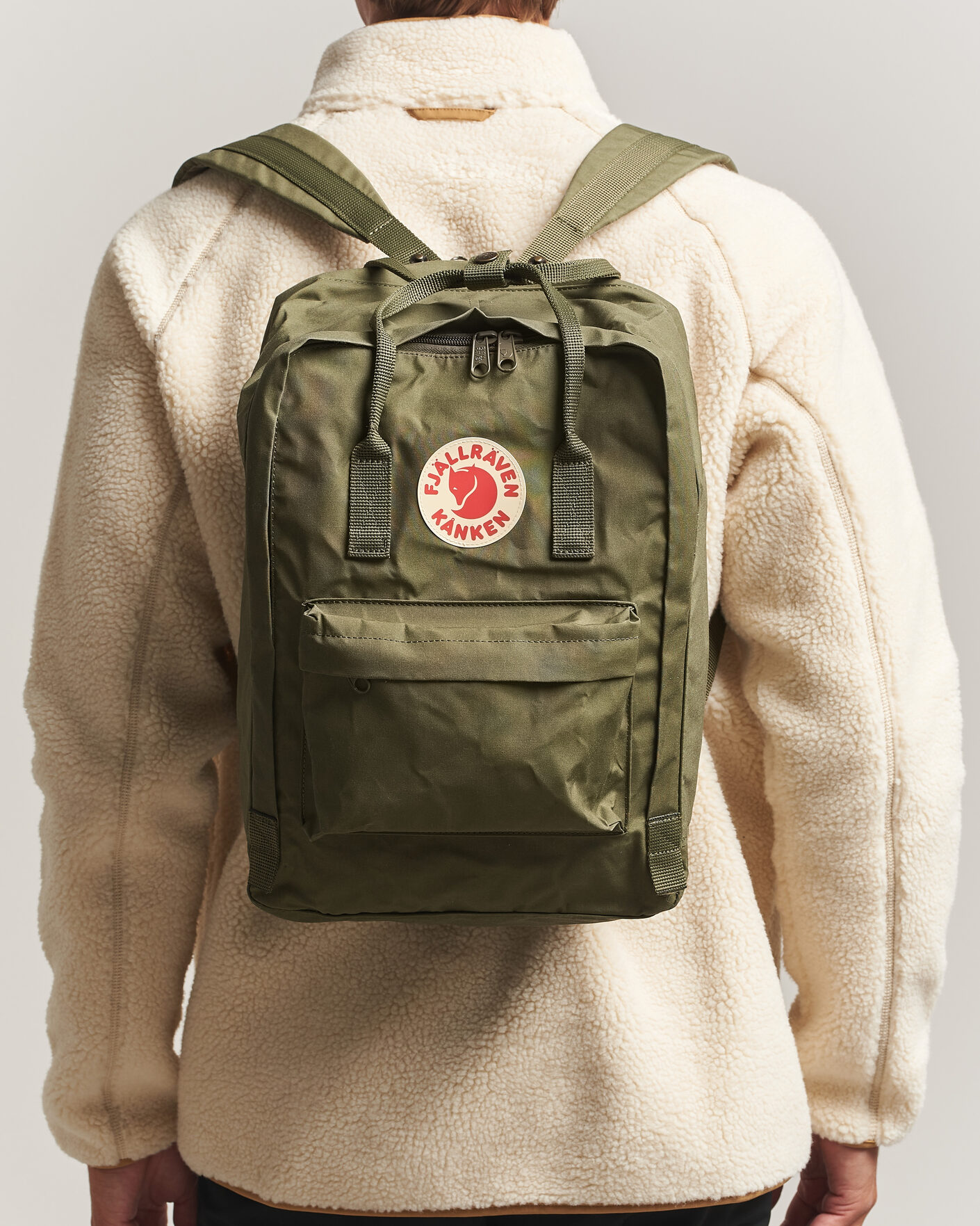 Fjällräven Kånken Laptop 15 Green at CareOfCarl.com