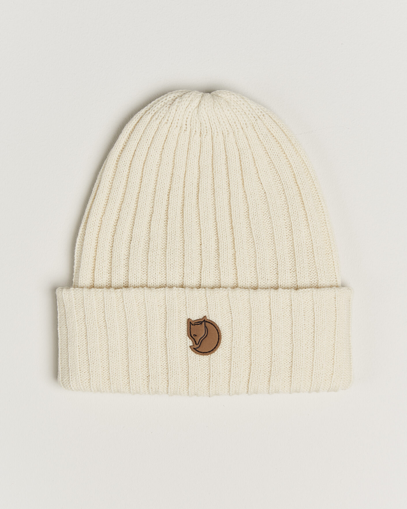 Men | Beanies | Fjällräven | Byron Wool Hat Chalk White