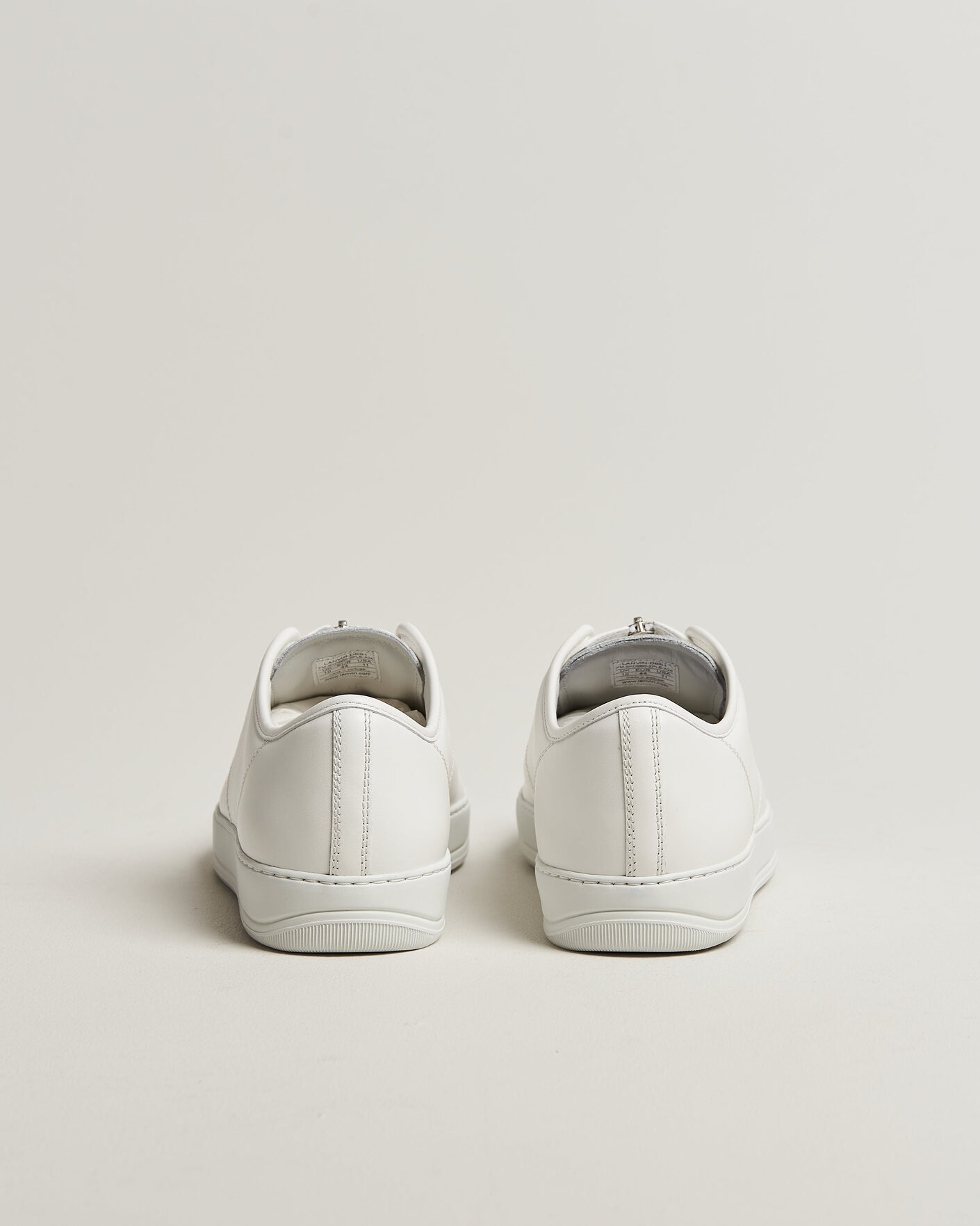 Lanvin DBB1 Zip Sneakers White at CareOfCarl.com