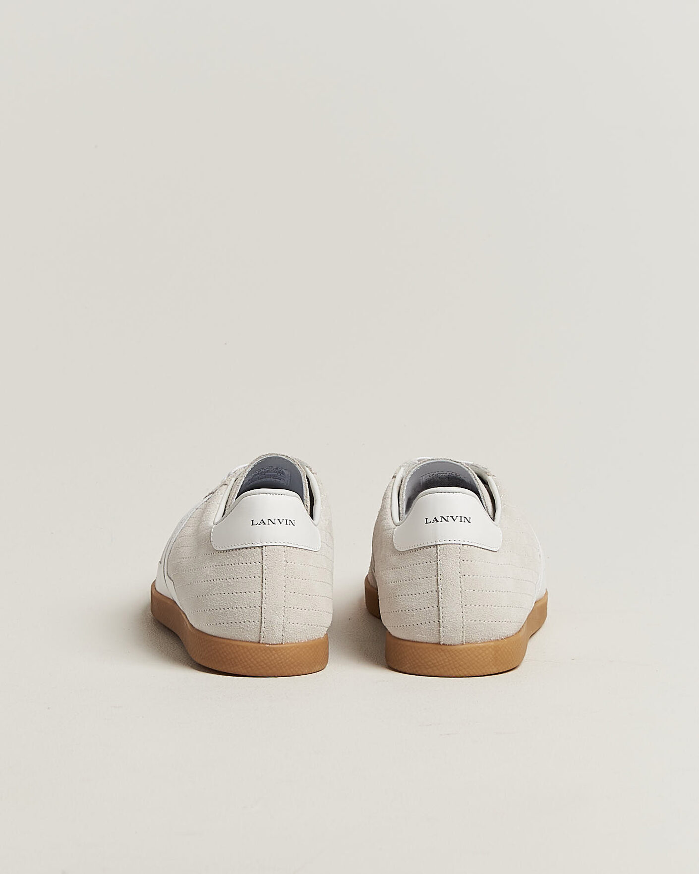 Men | Sneakers | Lanvin | Glen Leather Sneakers White