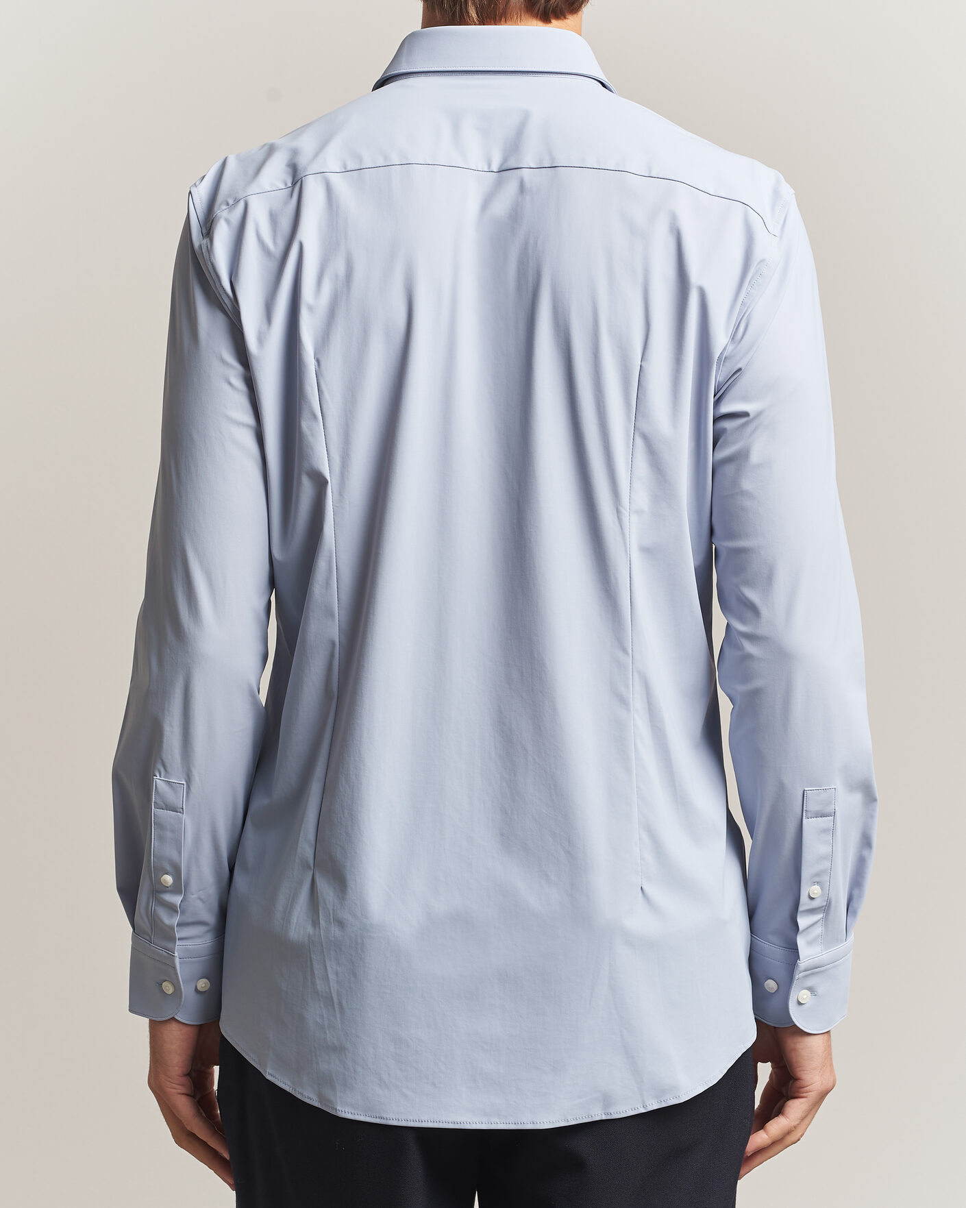 Men | Shirts | BOSS BLACK | Hank 4-Way Stretch Shirt Light Blue