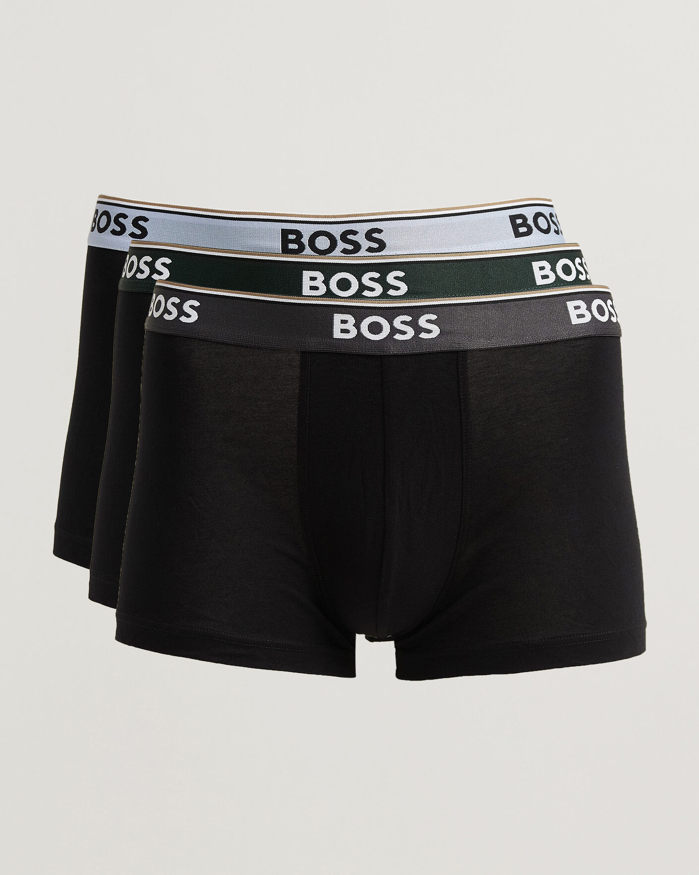 Men | Underwear & Socks | BOSS BLACK | 3-Pack Trunk Black