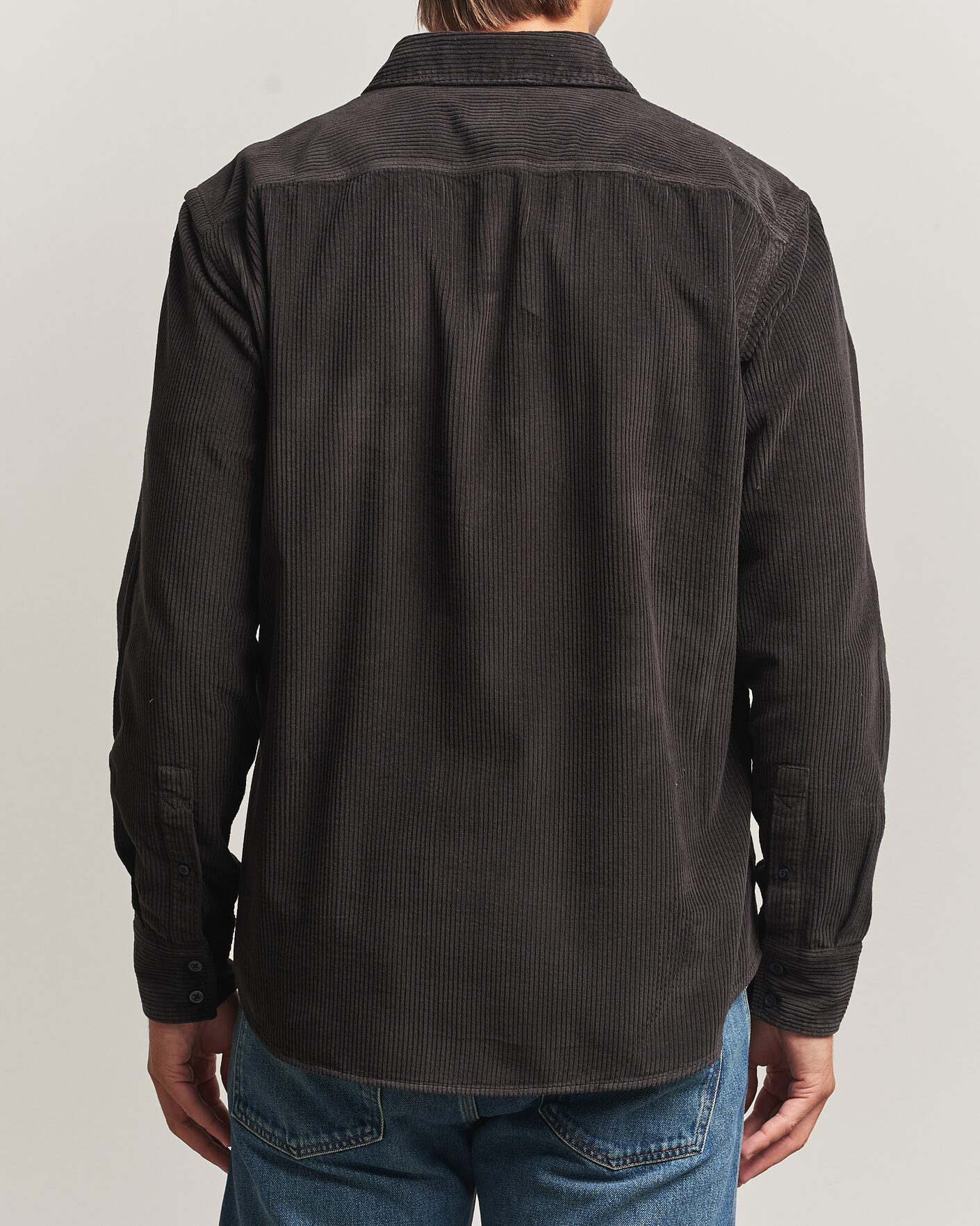 Men | Shirts | BOSS ORANGE | Relegant Corduroy Shirt Black