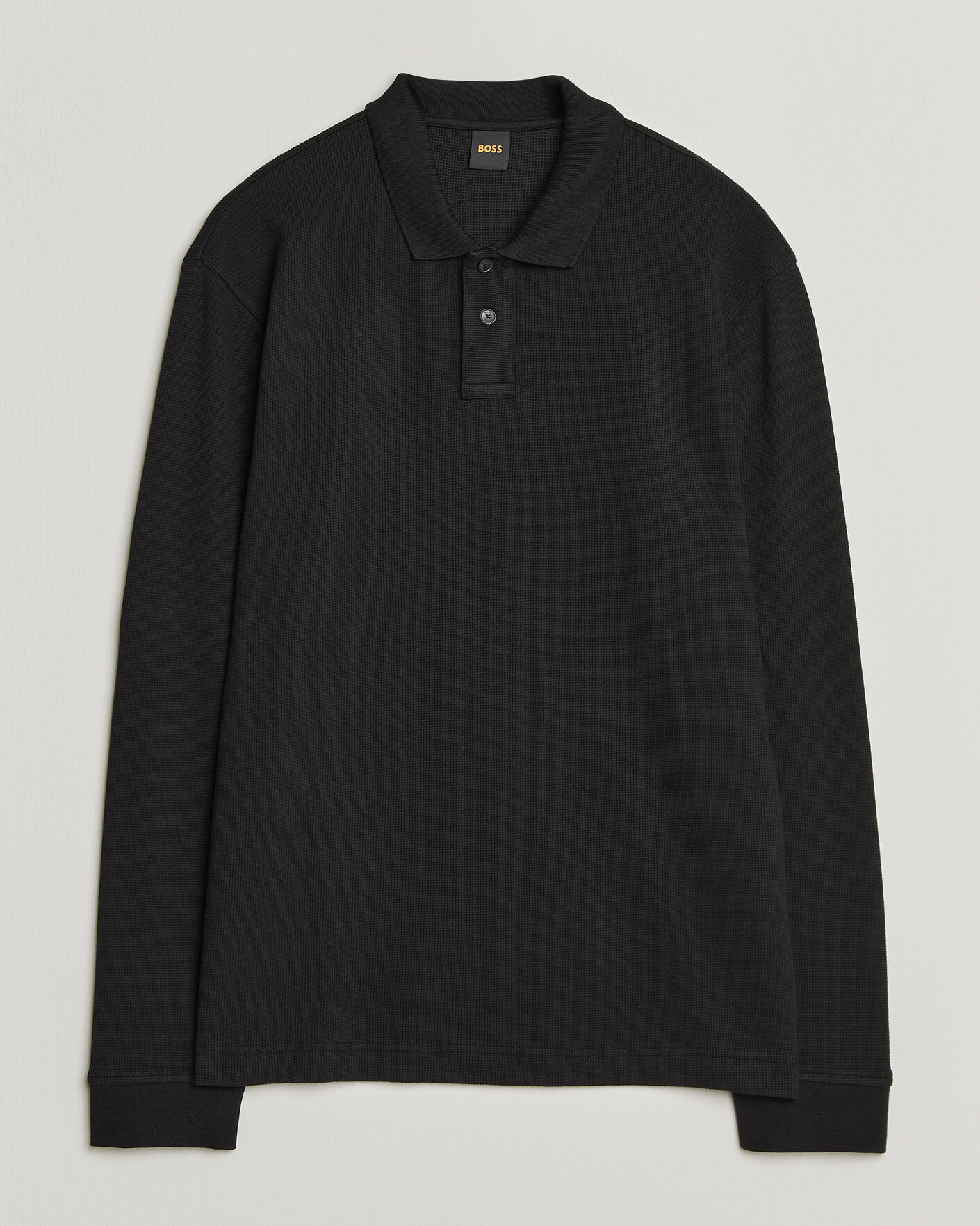 Men | Sweaters & Knitwear | BOSS ORANGE | Petempesto Polo Sweater Black