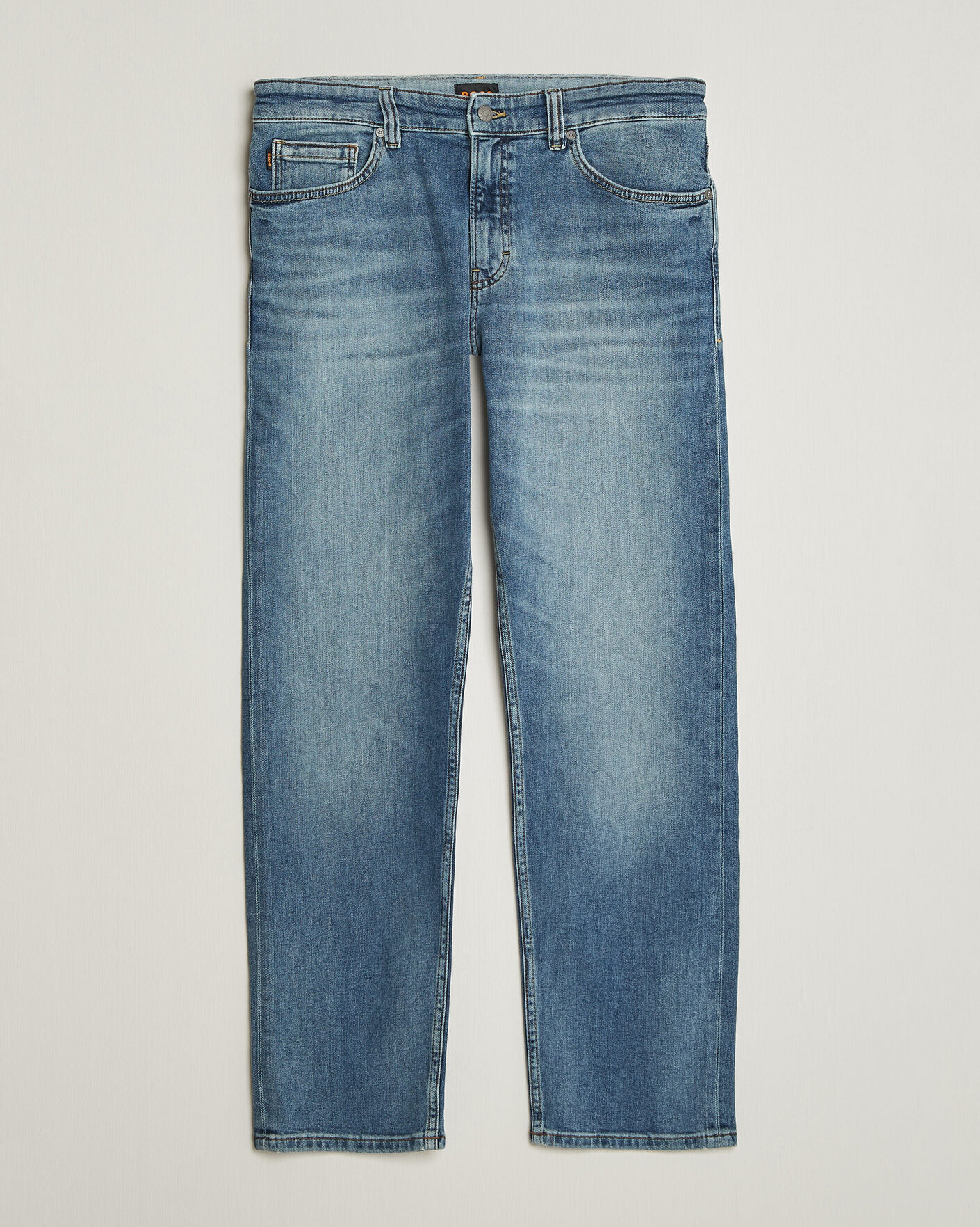 Men | Jeans | BOSS ORANGE | Ogden Regular Fit Jeans Medium Blue