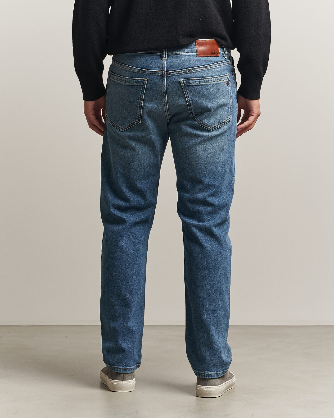 Men | Jeans | BOSS ORANGE | Ogden Regular Fit Jeans Medium Blue