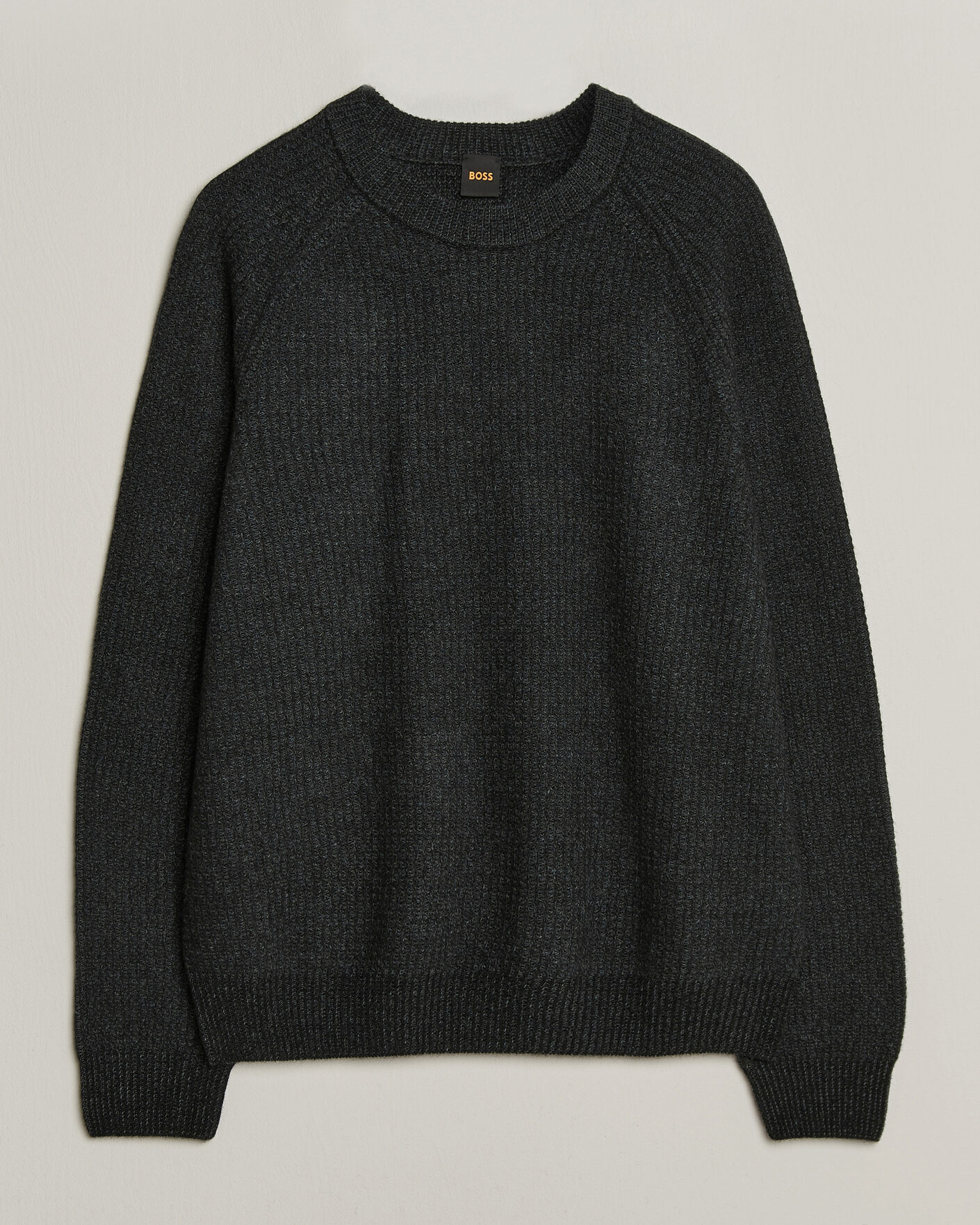 Men | Sweaters & Knitwear | BOSS ORANGE | Kepler Wool Knitted Sweater Black