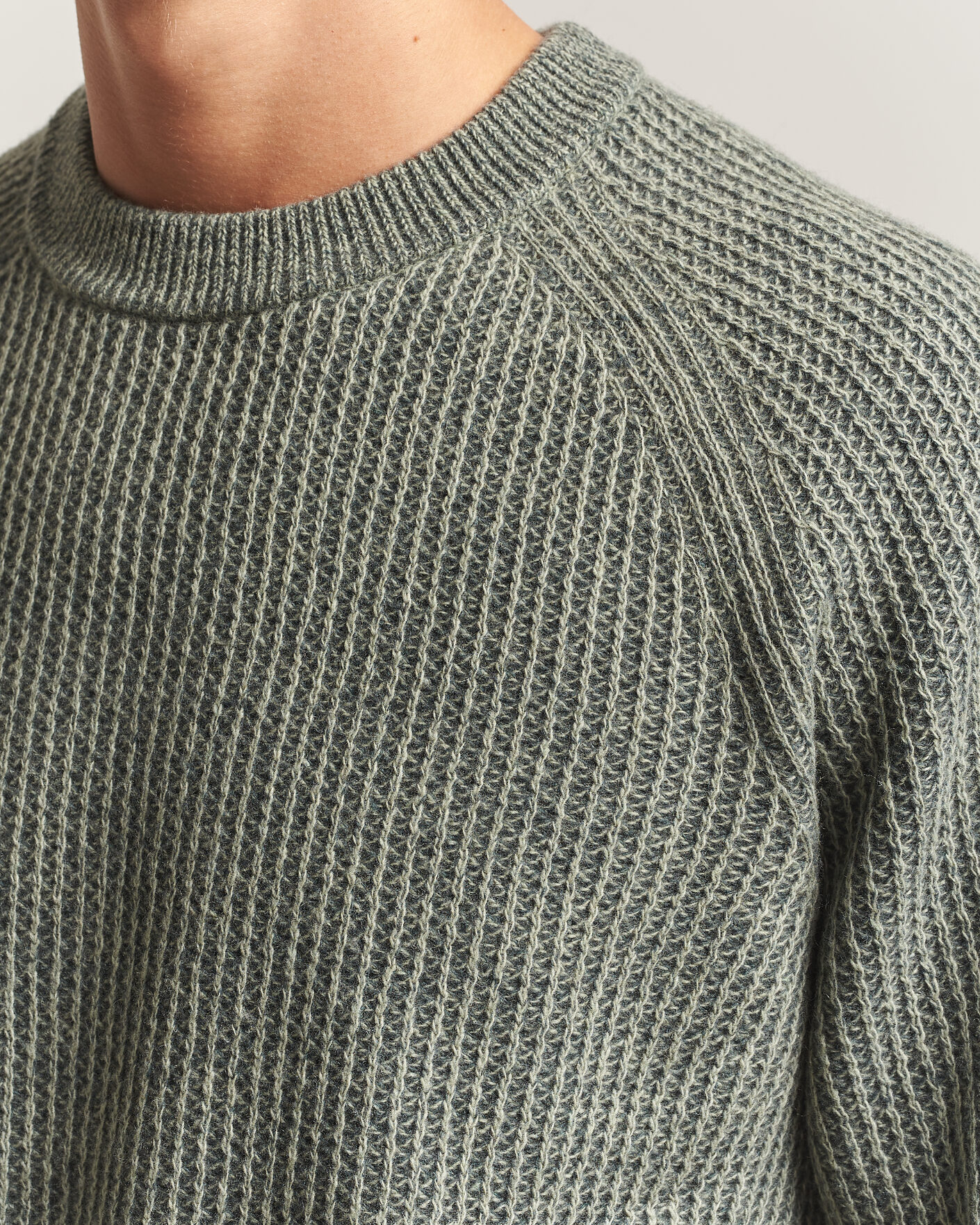 Men | Sweaters & Knitwear | BOSS ORANGE | Kepler Wool Knitted Sweater Open Green