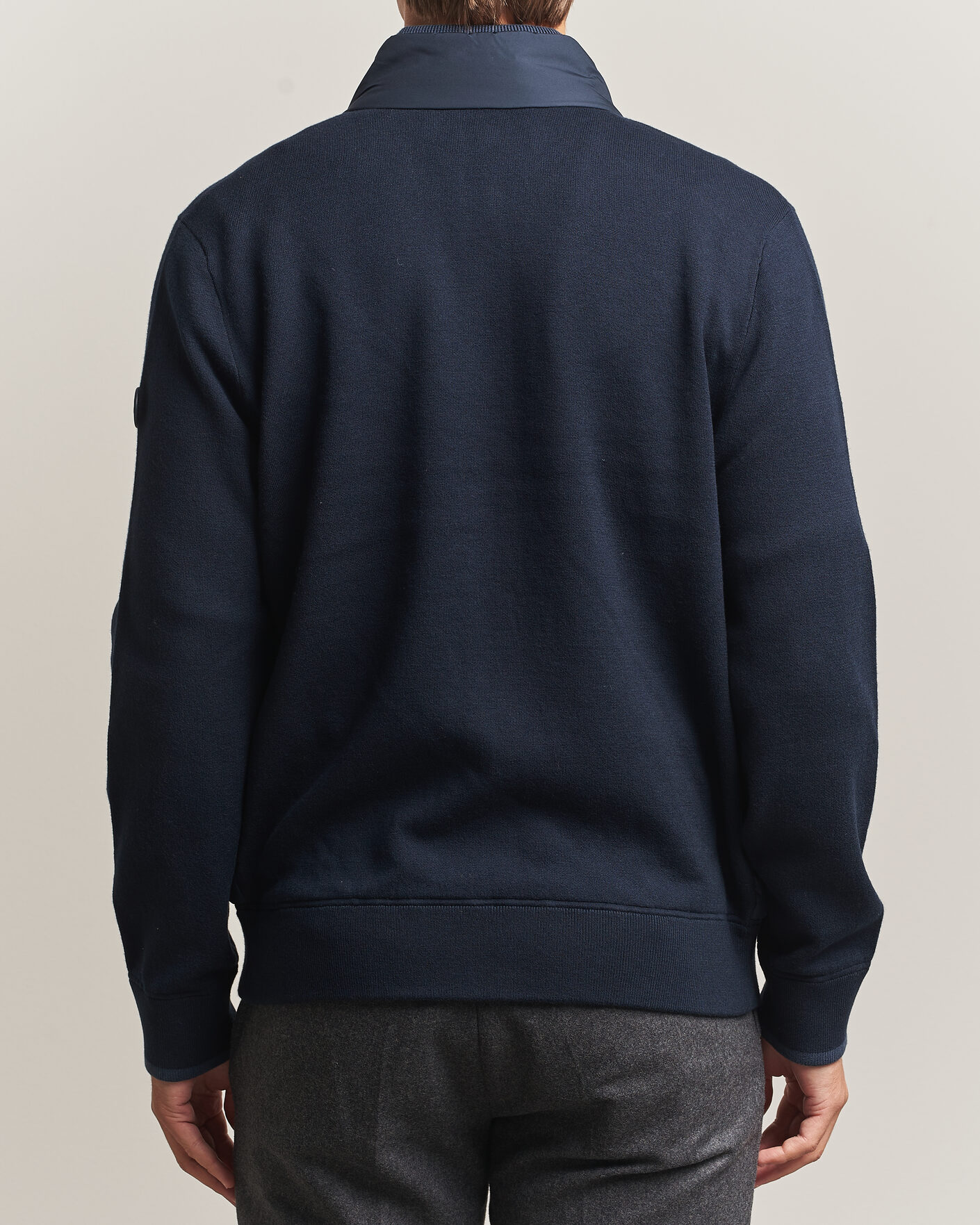 Men | Coats & Jackets | BOSS BLACK | Facente Hybrid Jacket Dark Blue