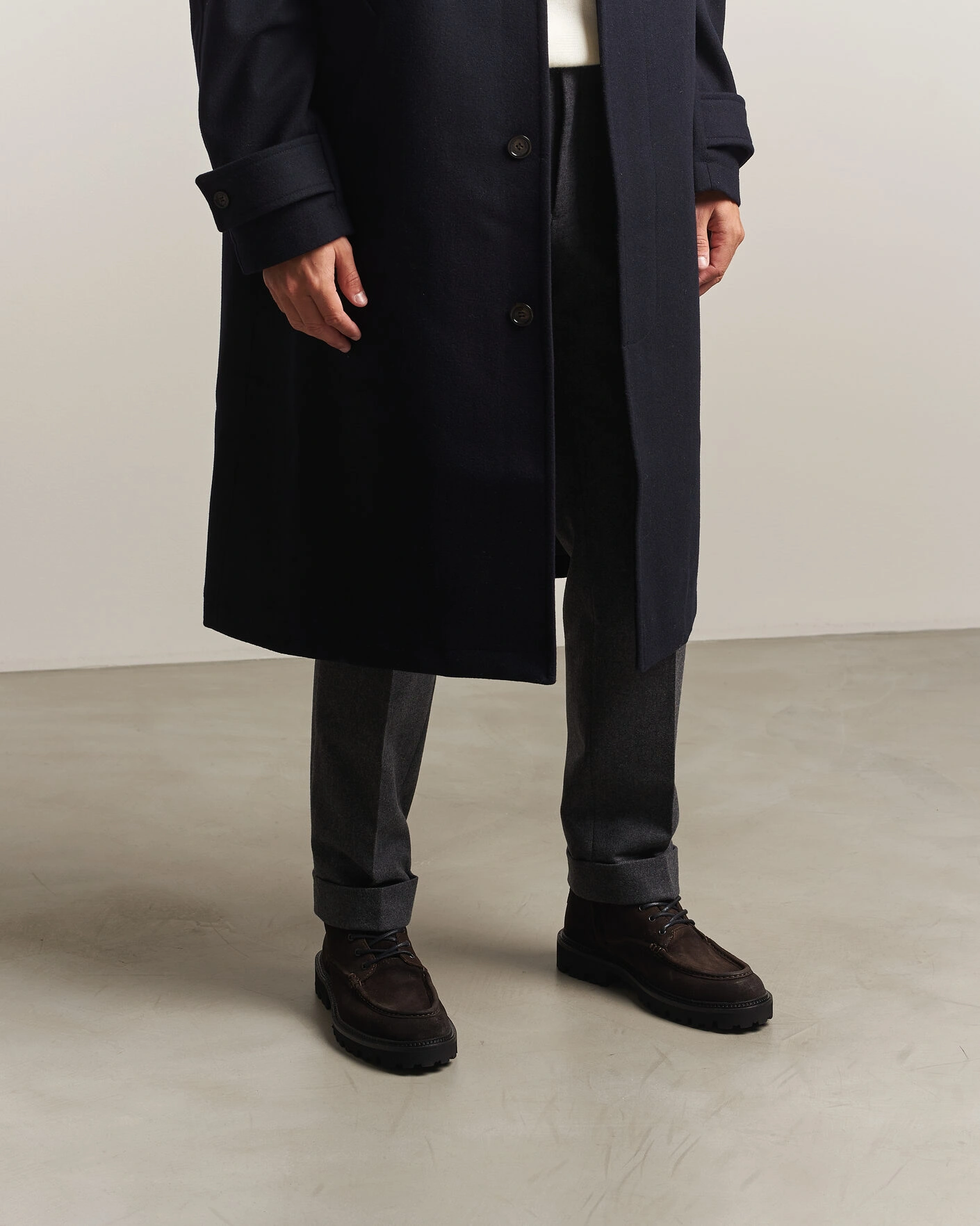 Men | Boots | BOSS BLACK | Julio Suede Boot Dark Brown