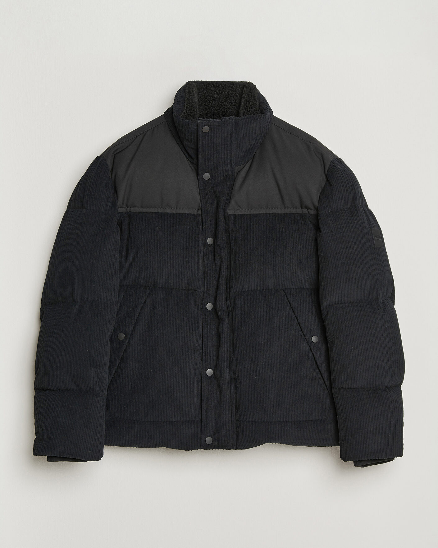 Men | Coats & Jackets | BOSS ORANGE | Ocord Corduroy Jacket Black