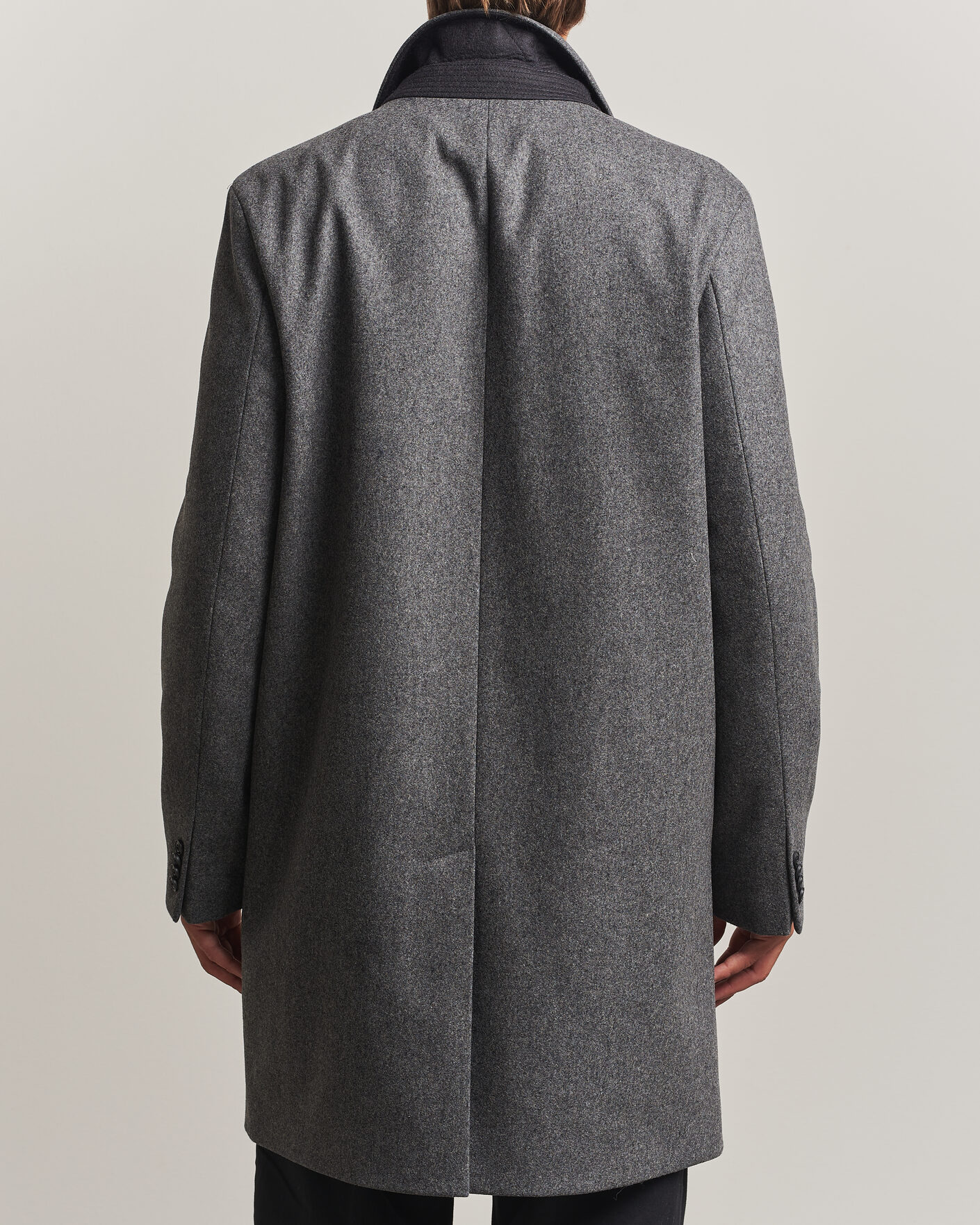 Men | Coats & Jackets | HUGO | Milogan Bib Coat Dark Grey