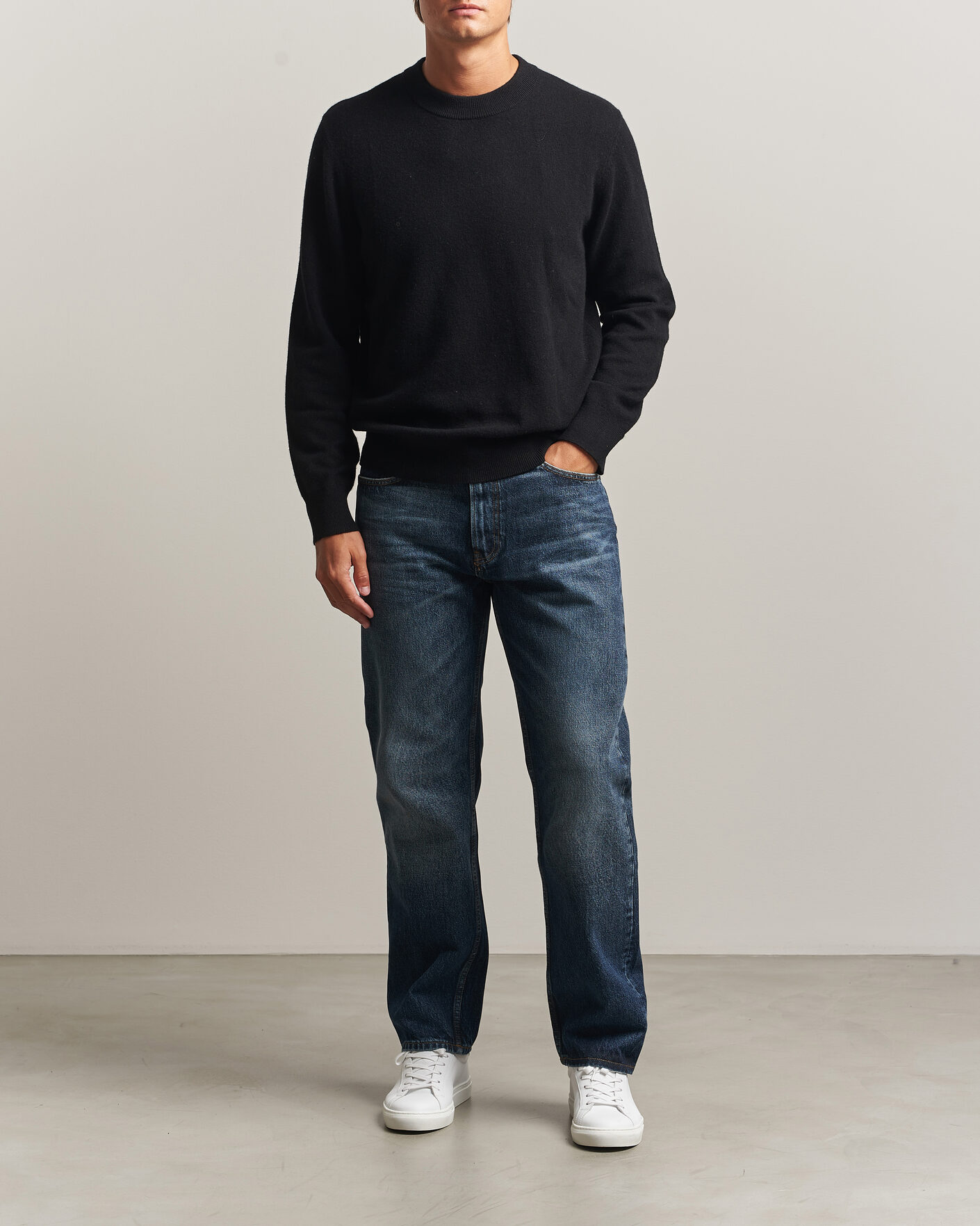 Men | Jeans | HUGO | 840 Regular Fit Jeans Navy