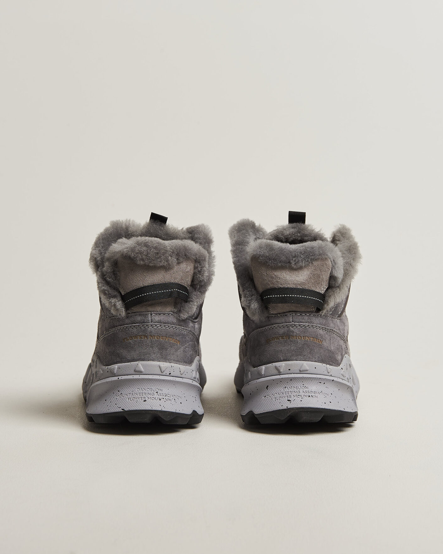 Men | Sneakers | Flower Mountain | Yamano 3 Mid Suede/Sherling Sneaker Grey