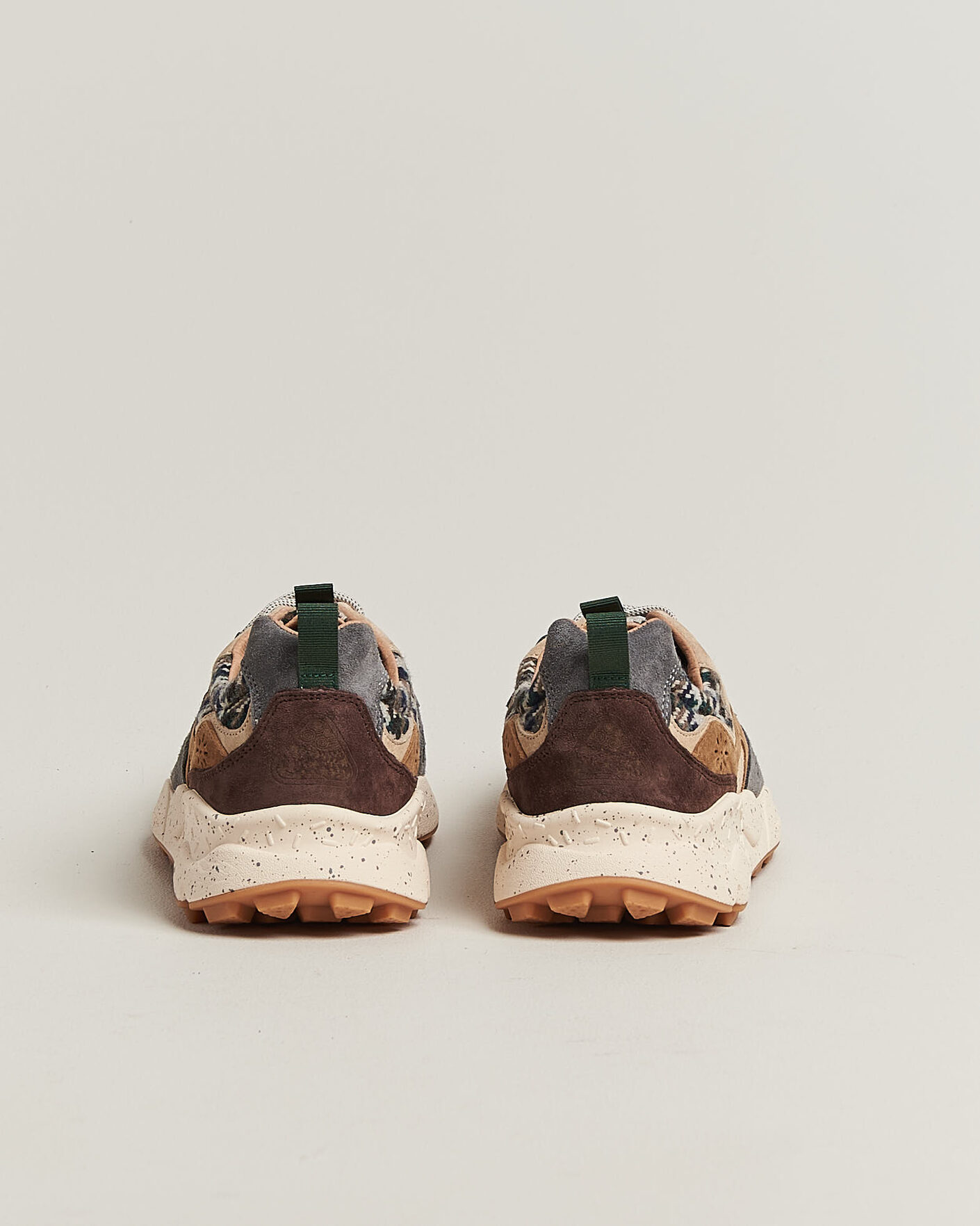 Men | Sneakers | Flower Mountain | Yamano 3 Suede/Houndstooth Sneaker Multi