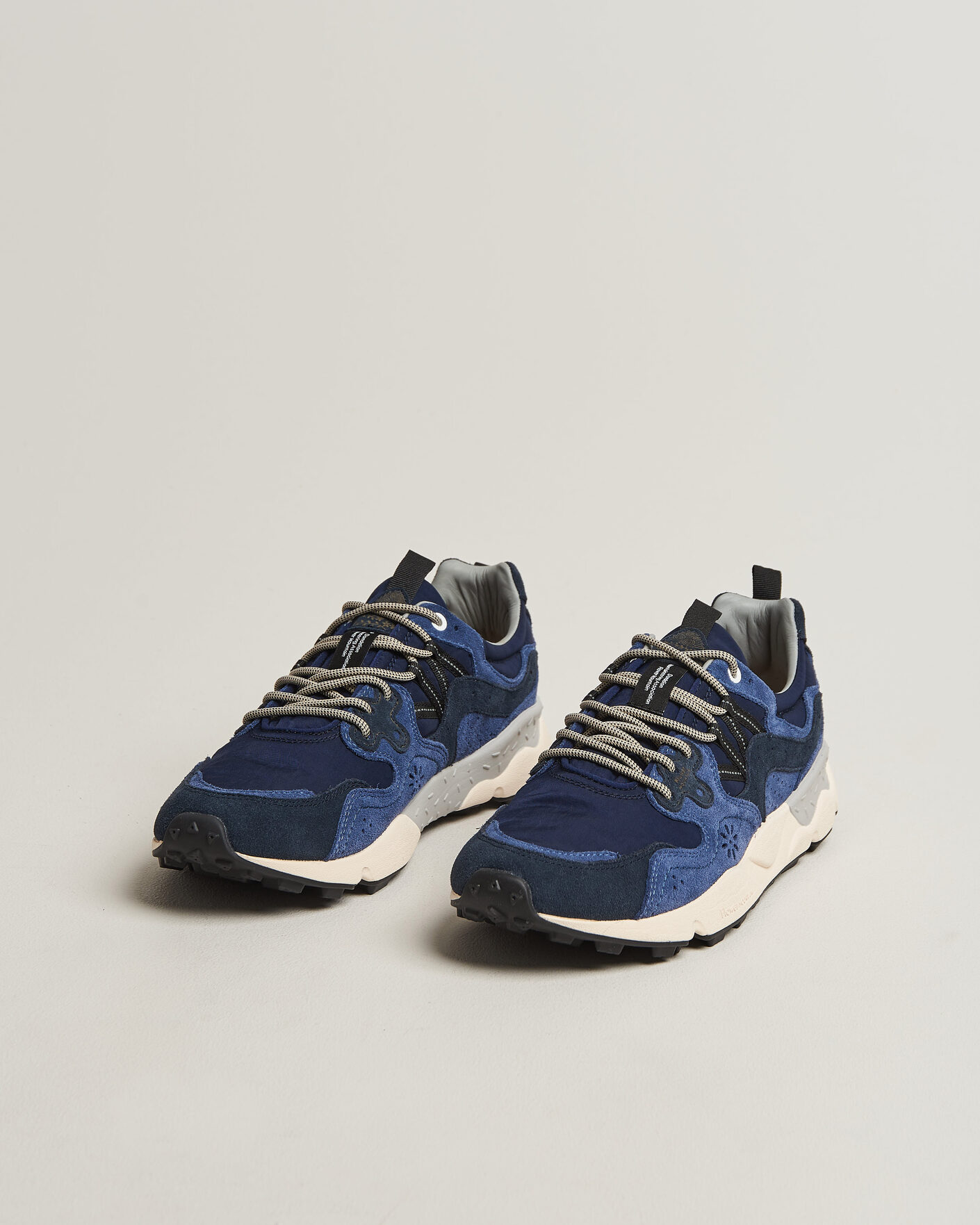 Men | Sneakers | Flower Mountain | Yamano 3 Cow Velour Sneaker Blue