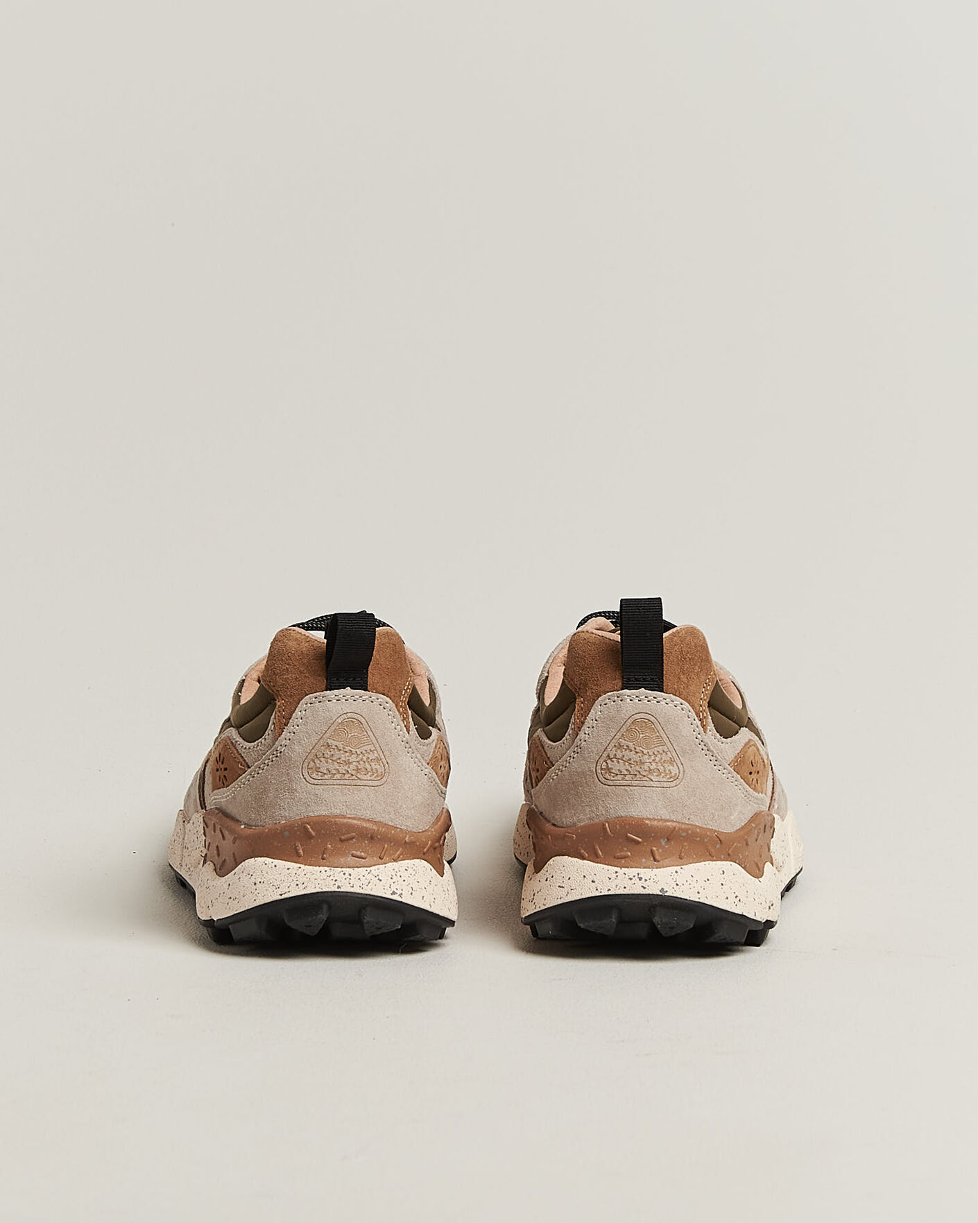 Men | Sneakers | Flower Mountain | Yamano 3 Suede/Nylon Sneaker Cream/Brown