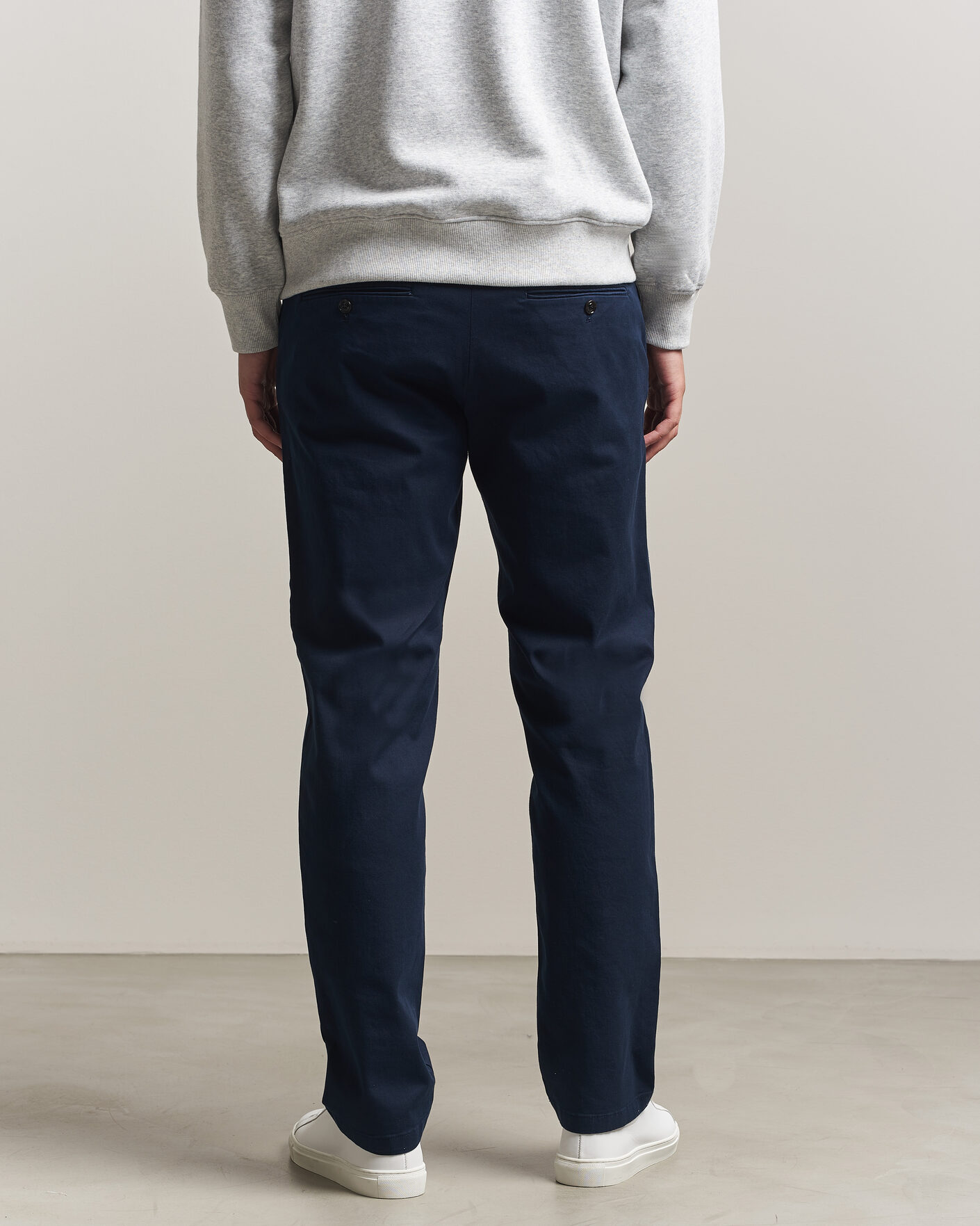 Men | Trousers | J.Lindeberg | Chaze Cotton Stretch Pants JL Navy