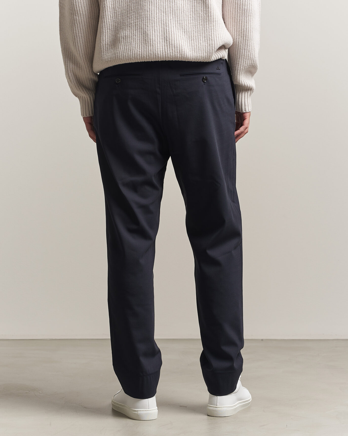 J.Lindeberg Harris Stretch Wool Pants JL Navy at CareOfCarl.com