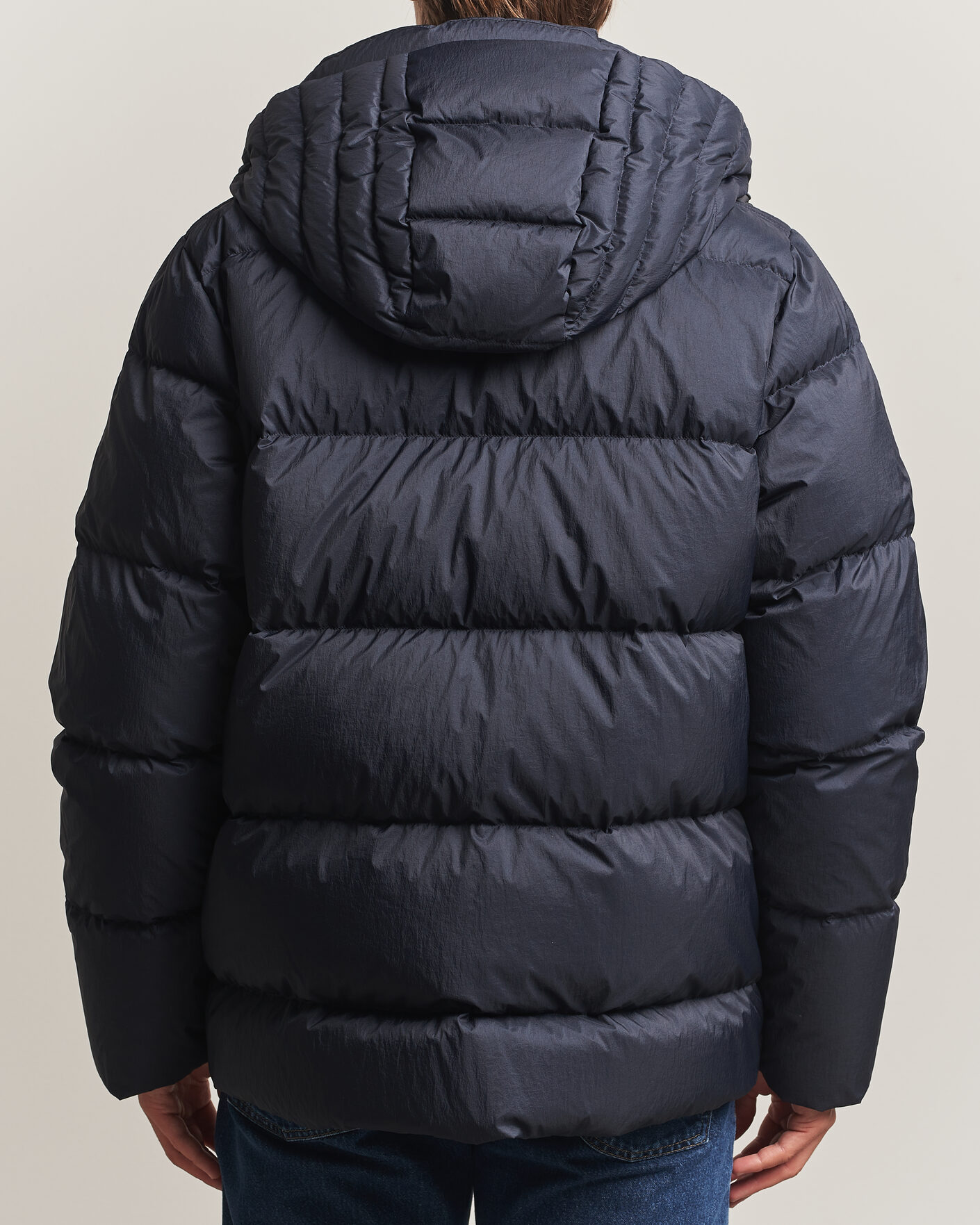 Men | Coats & Jackets | J.Lindeberg | Daryl Crinkle Down Jacket JL Navy