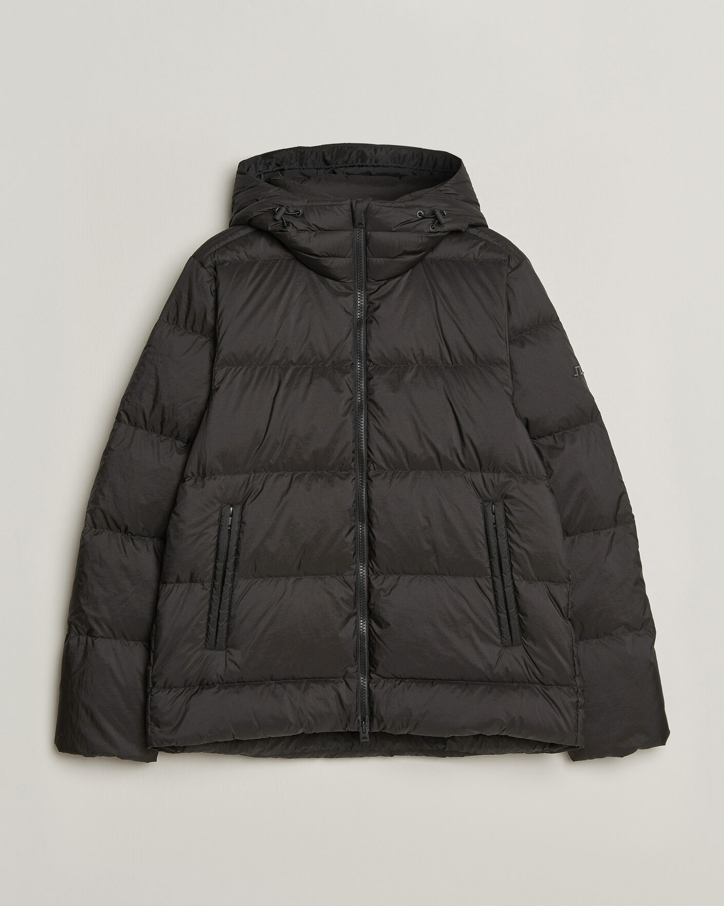 Men | Coats & Jackets | J.Lindeberg | Daryl Crinkle Down Jacket Black
