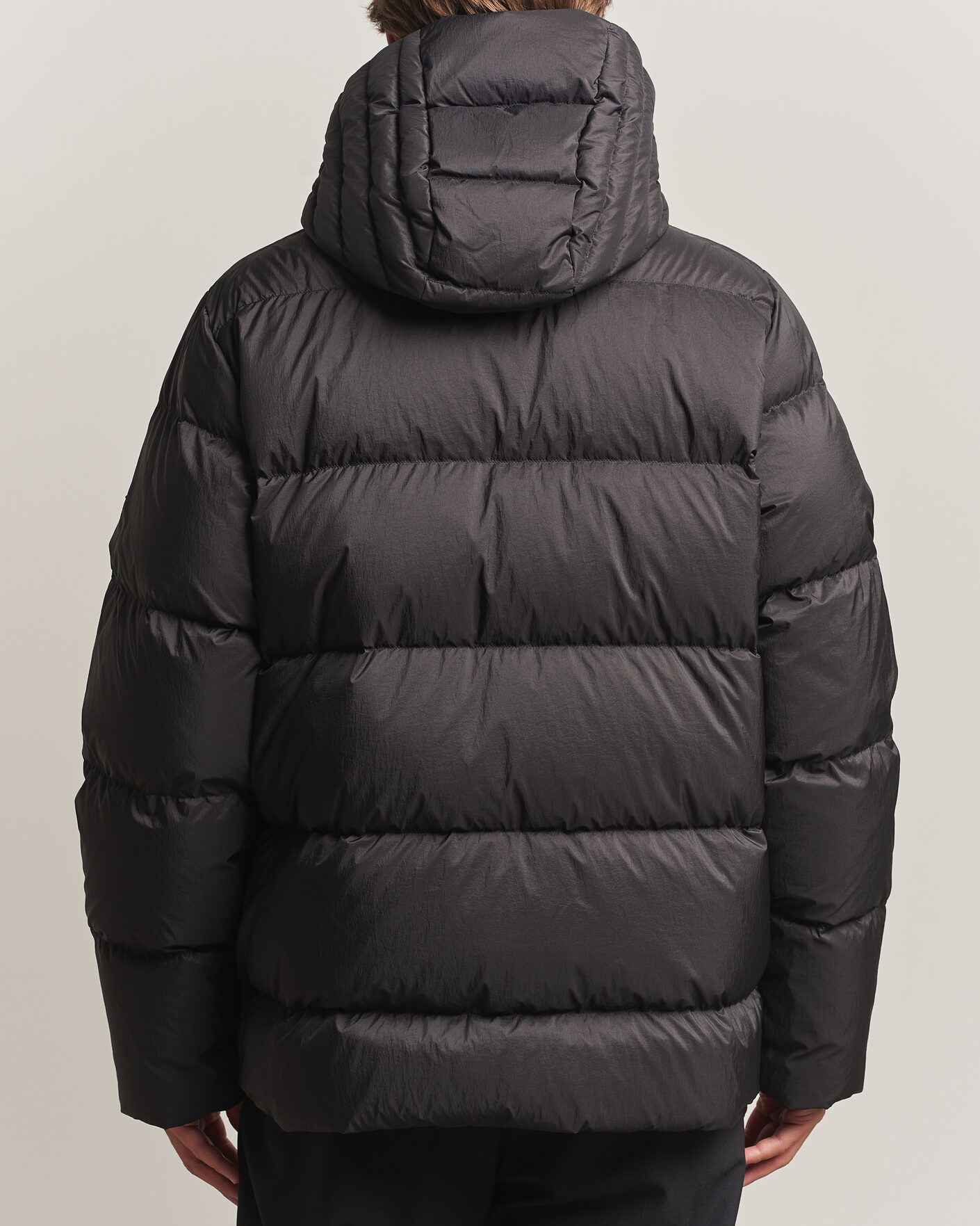 Men | Coats & Jackets | J.Lindeberg | Daryl Crinkle Down Jacket Black
