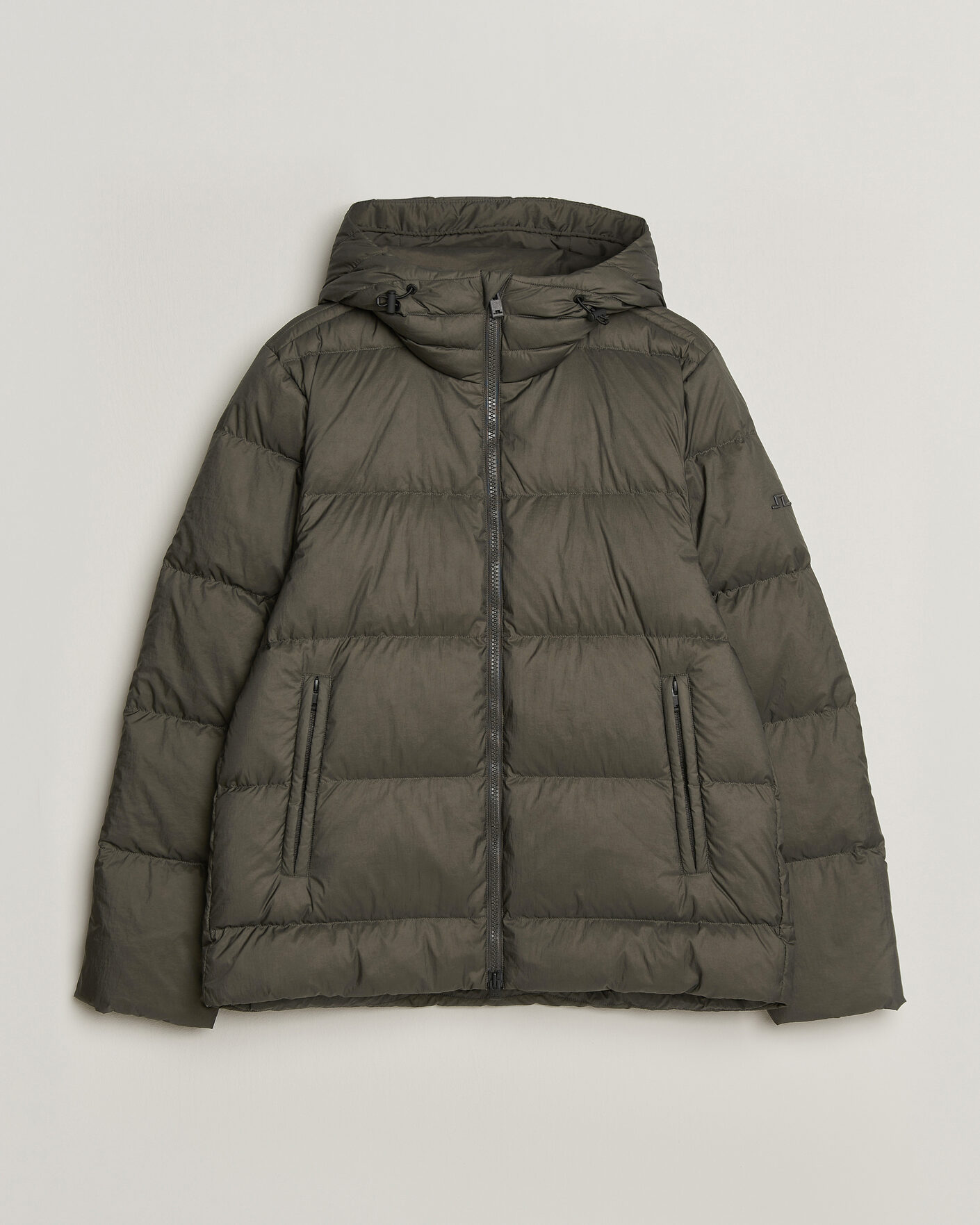 Men | Coats & Jackets | J.Lindeberg | Daryl Crinkle Down Jacket Chimera Green