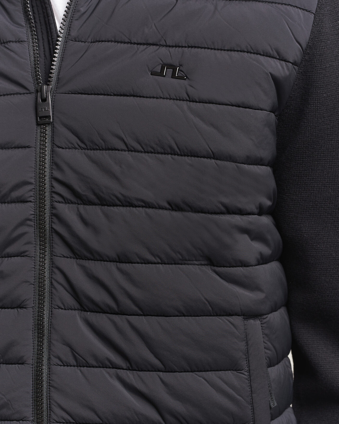 Men | Coats & Jackets | J.Lindeberg | Boen Hybrid Jacket Black