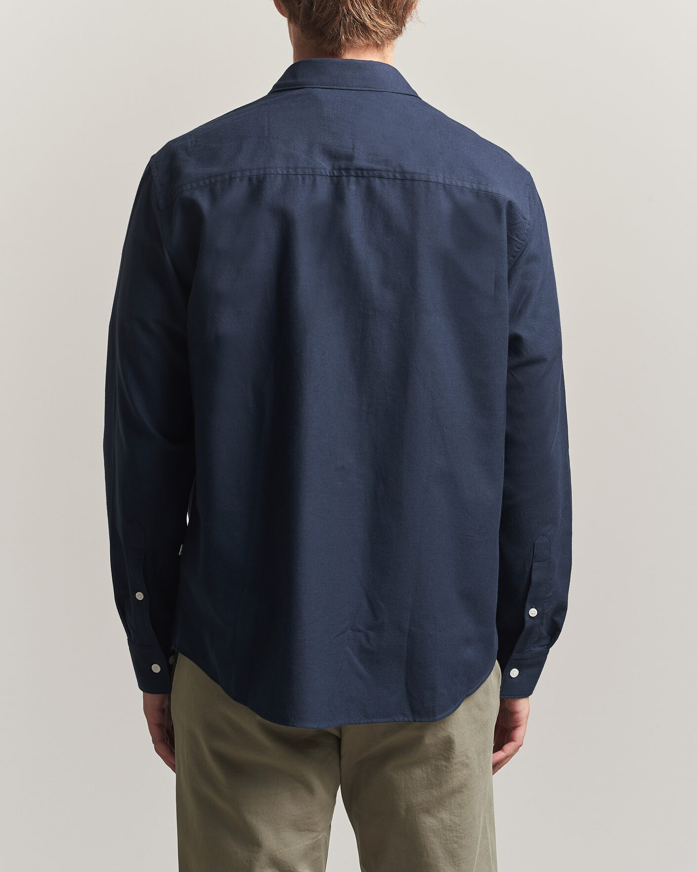 Men | Shirts | J.Lindeberg | Marlon Flannel Shirt JL Navy