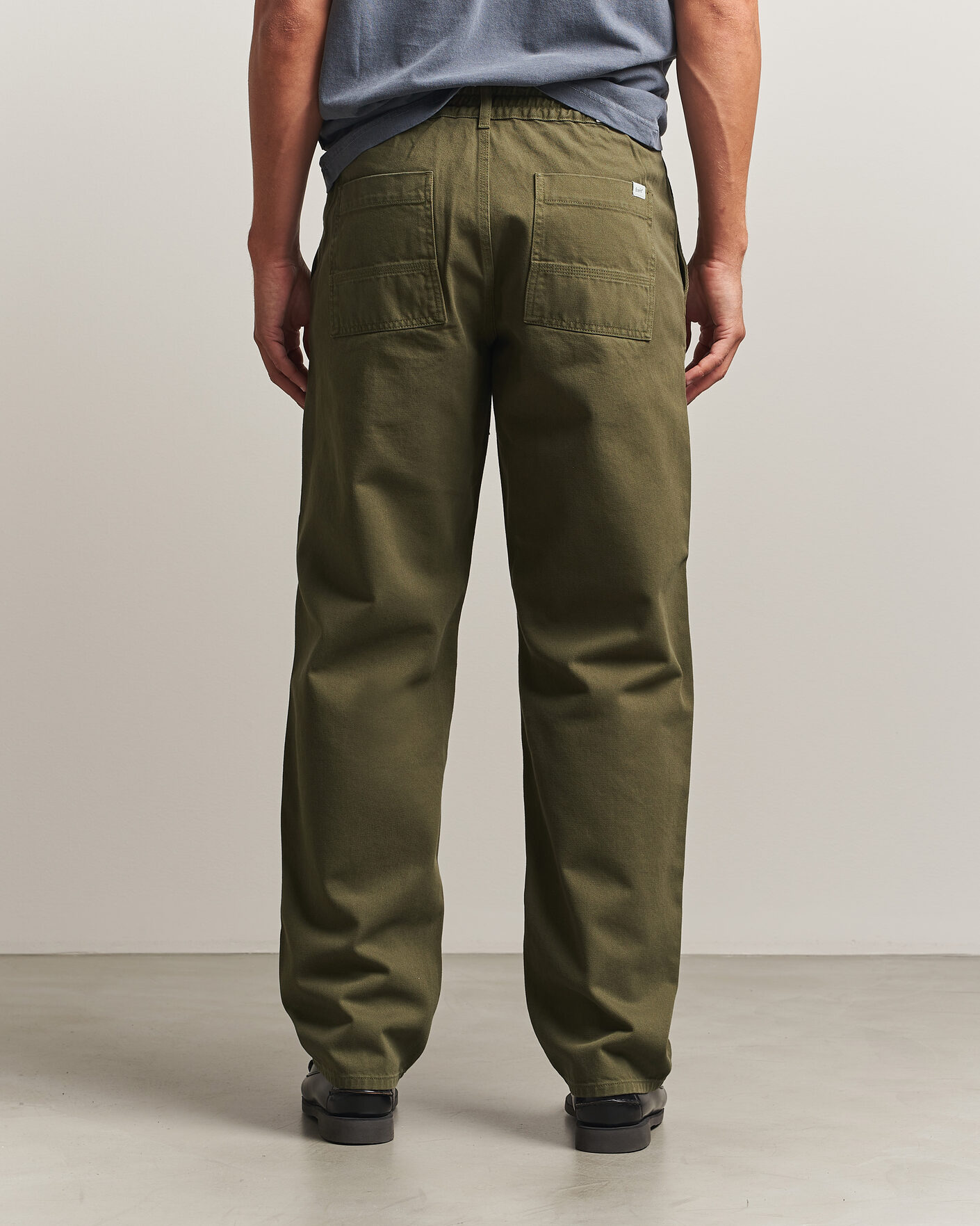 Men | Trousers | Forét | Clay Twill Pants Army