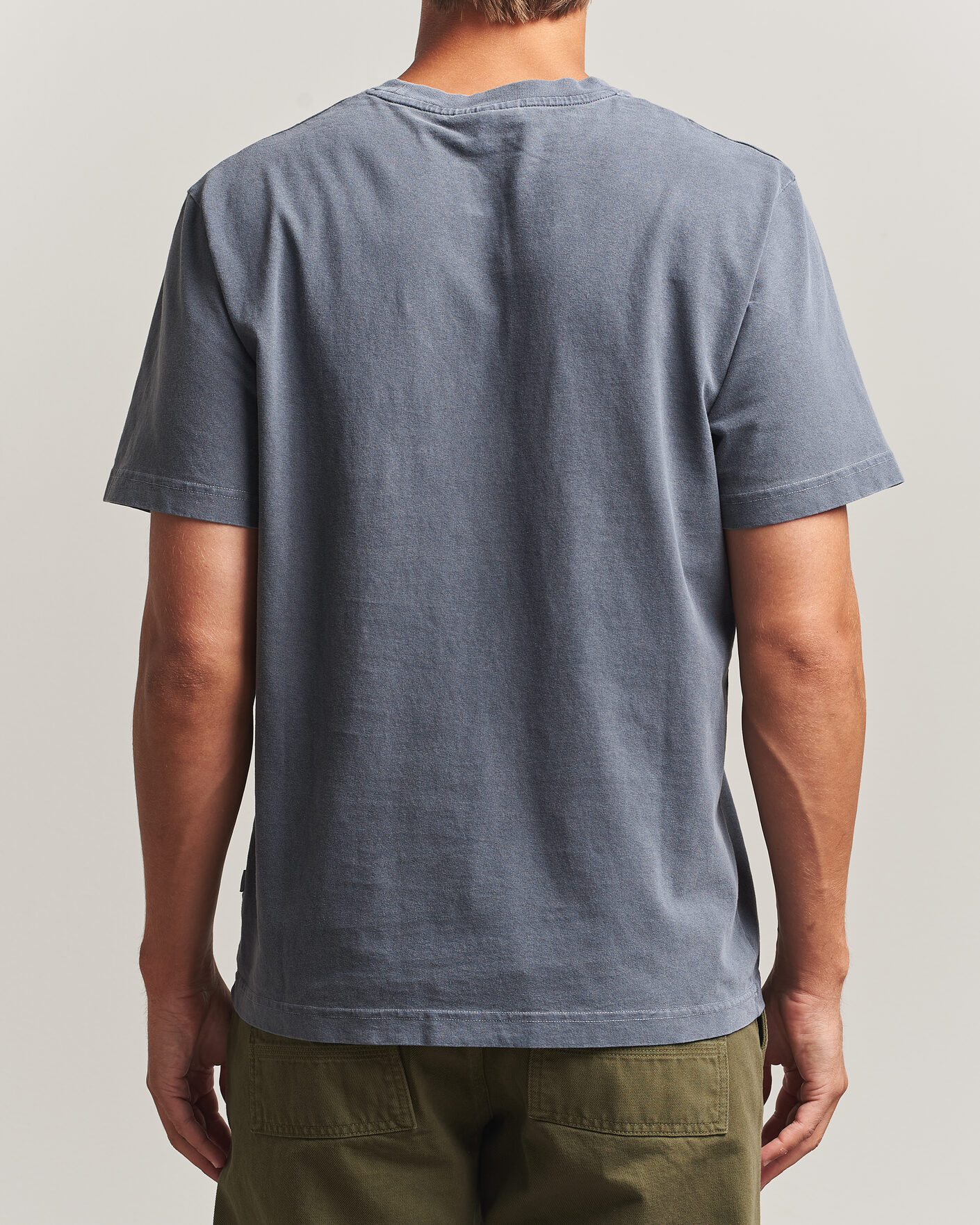 Men | T-Shirts | Forét | Clover T-Shirt Navy