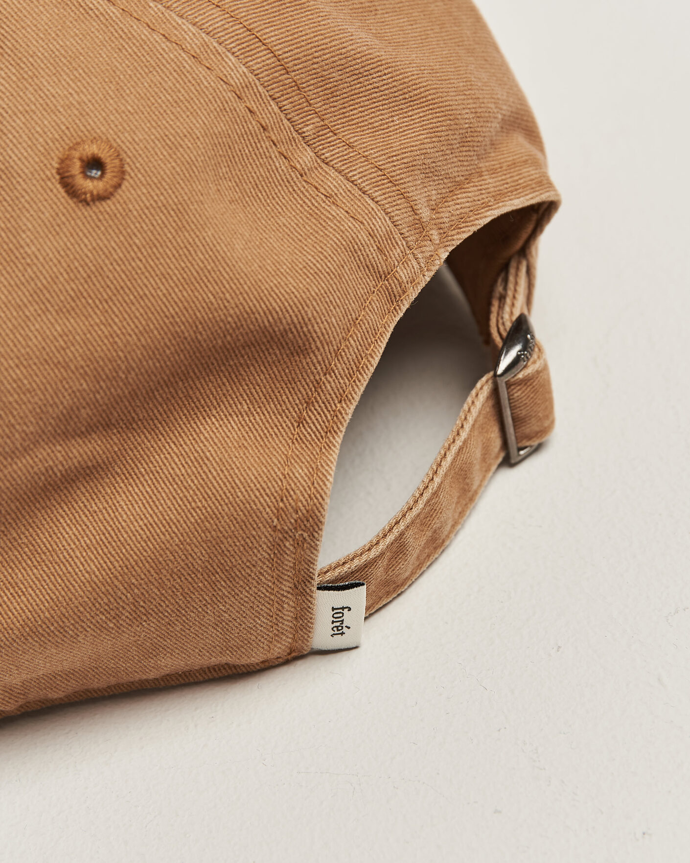 Men | Hats & Caps | Forét | Hawk Washed 2-Tone Cap Khaki/Brown