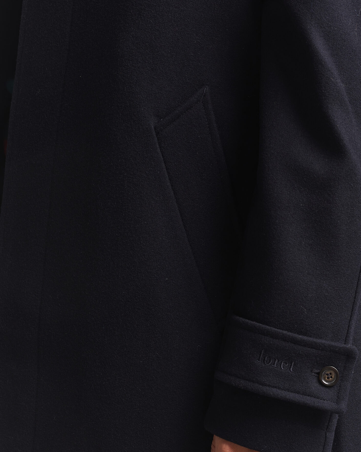 Men | Coats & Jackets | Forét | Pine Wool Coat Navy
