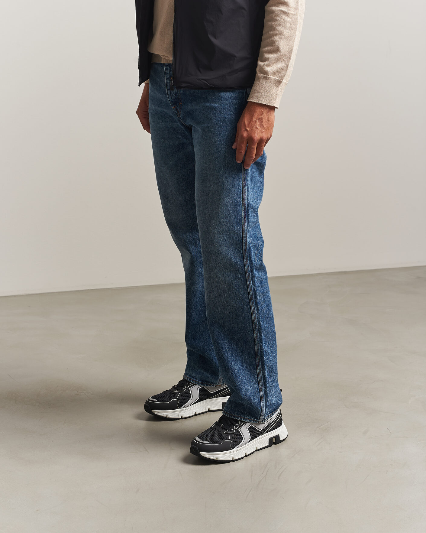 Men | Sneakers | J.Lindeberg | Vent 500 Sport Running Sneaker Black