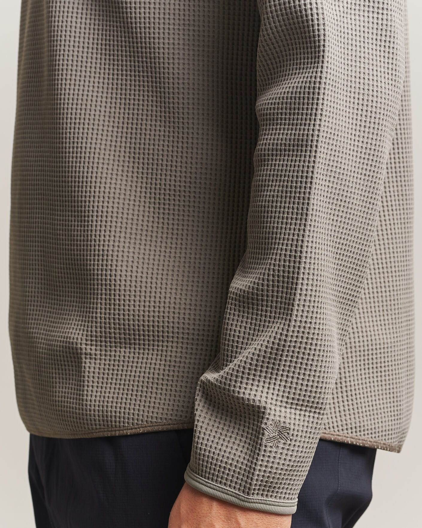 Men | T-Shirts | Goldwin | WF Light Long Sleeve T-Shirt Arid Beige