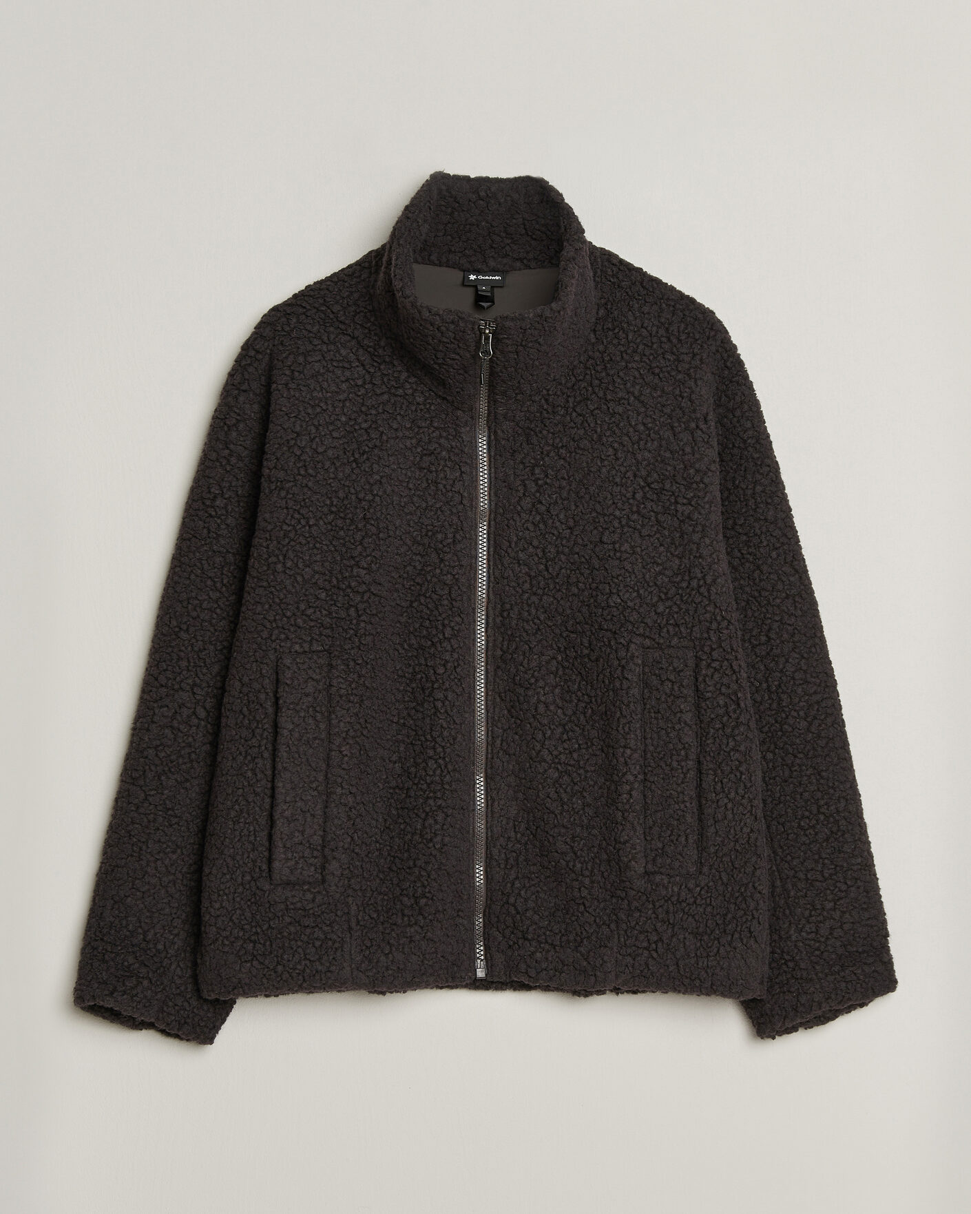 Men | Sweaters & Knitwear | Goldwin | Deep Pile Fleece Jacket Espresso