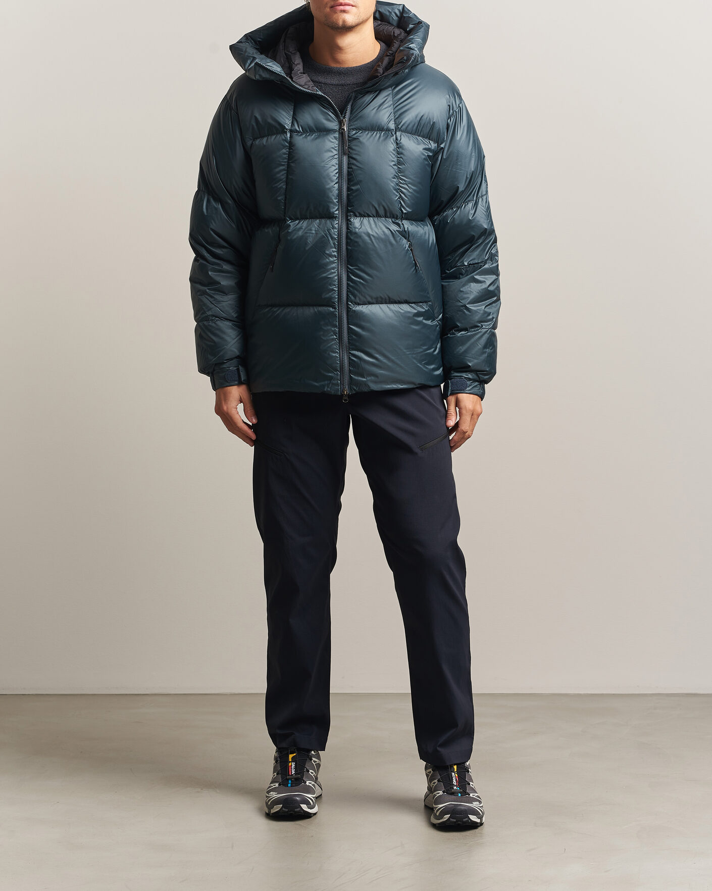 Men | Coats & Jackets | Goldwin | Crystalite Down Parka Pewter