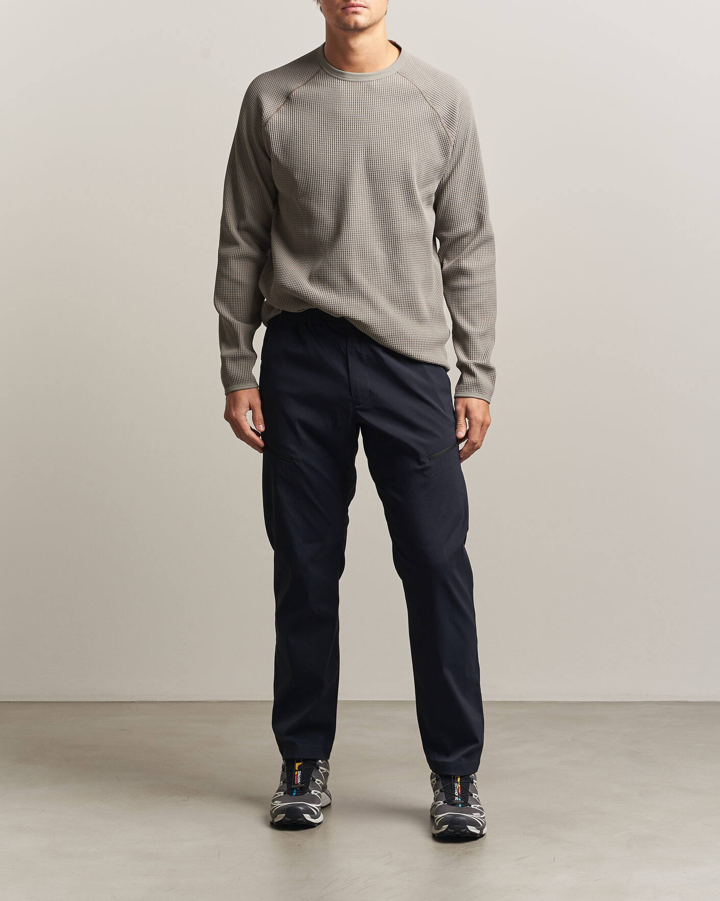 Men | Trousers | Goldwin | Cordura Stretch Ventilating Pants Navy