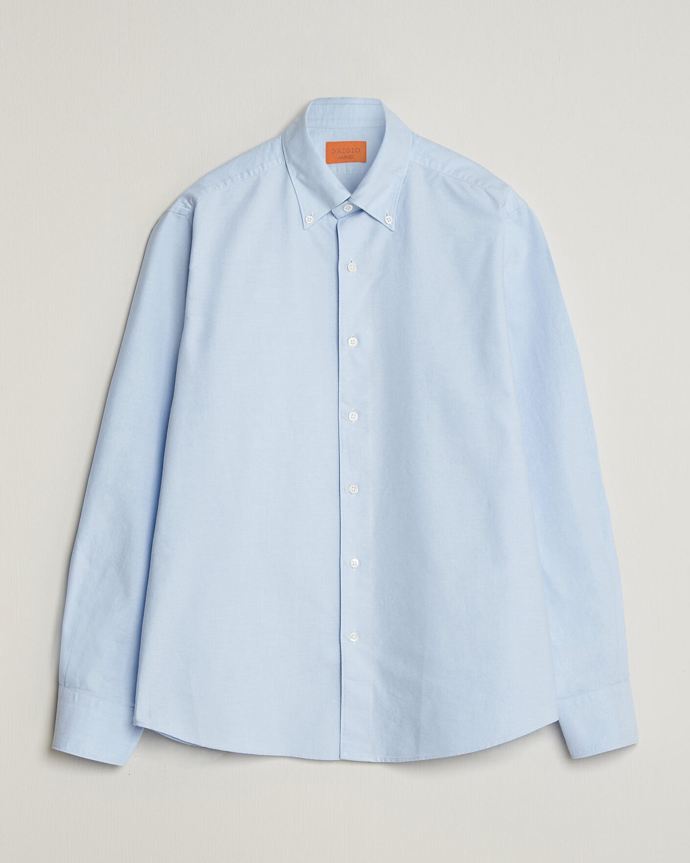 Men | Shirts | Grigio | Oxford Button Down Shirt Light Blue